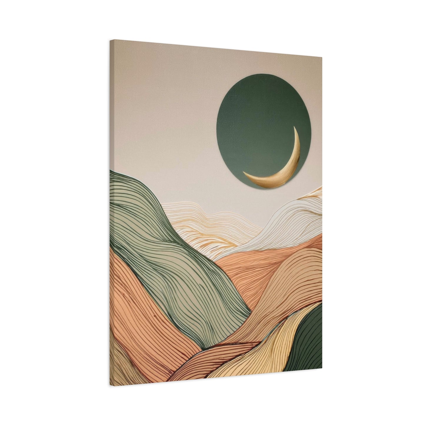 Abstract Landscape Earth Tones Wall Art & Canvas Prints