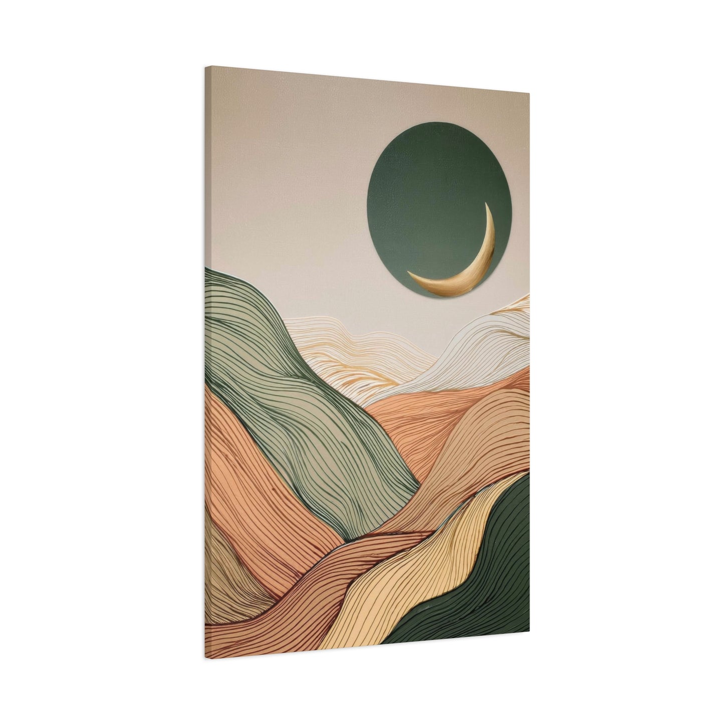 Abstract Landscape Earth Tones Wall Art & Canvas Prints