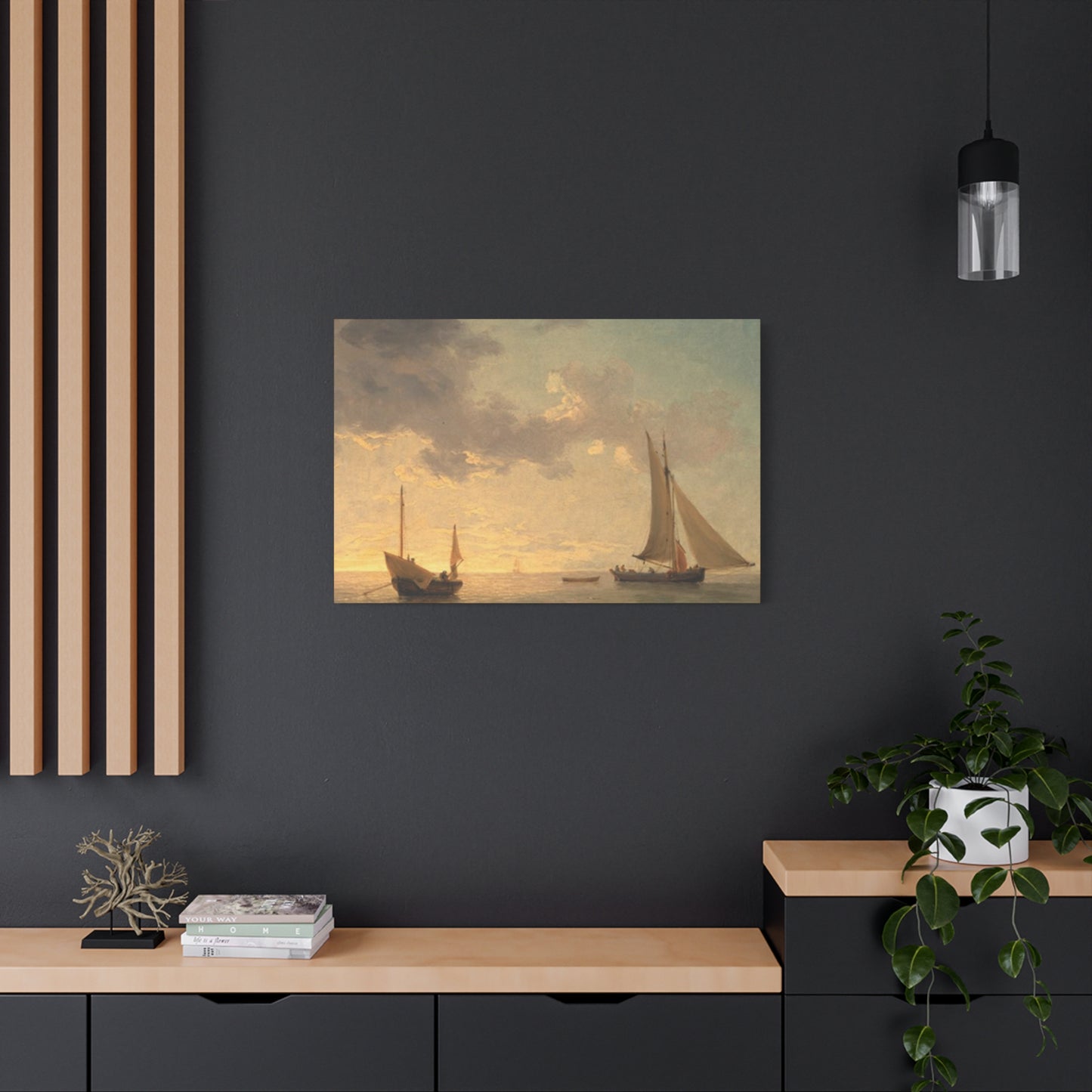 Ship In Sea Wall Art & Canvas Prints