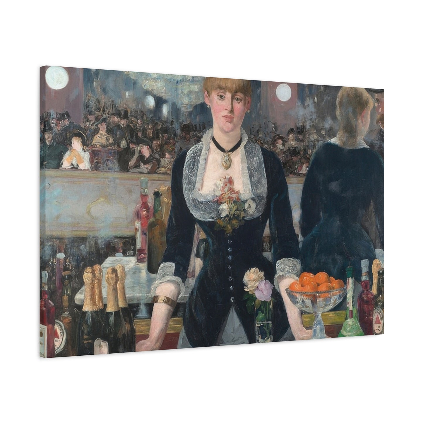 A Bar At The Folies Bergere Edouard Manet Impression Wall Art & Canvas Prints