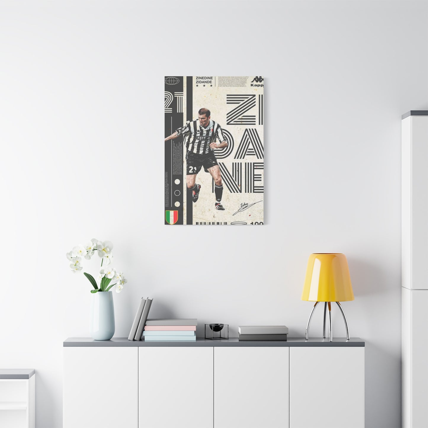 Zinedine Zidande Wall Art & Canvas Prints
