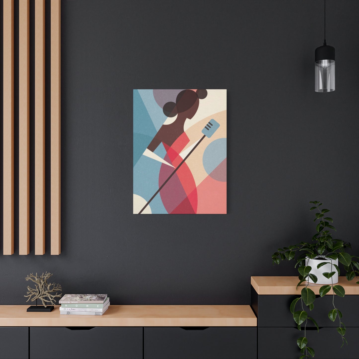 Women Singing Cubism Wall Art & Canvas Prints