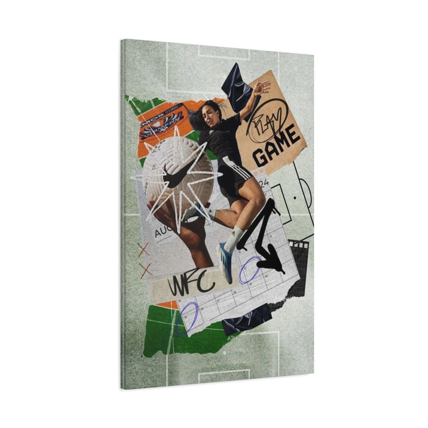 Nike Game Play Poster Wall Art & Canvas Prints