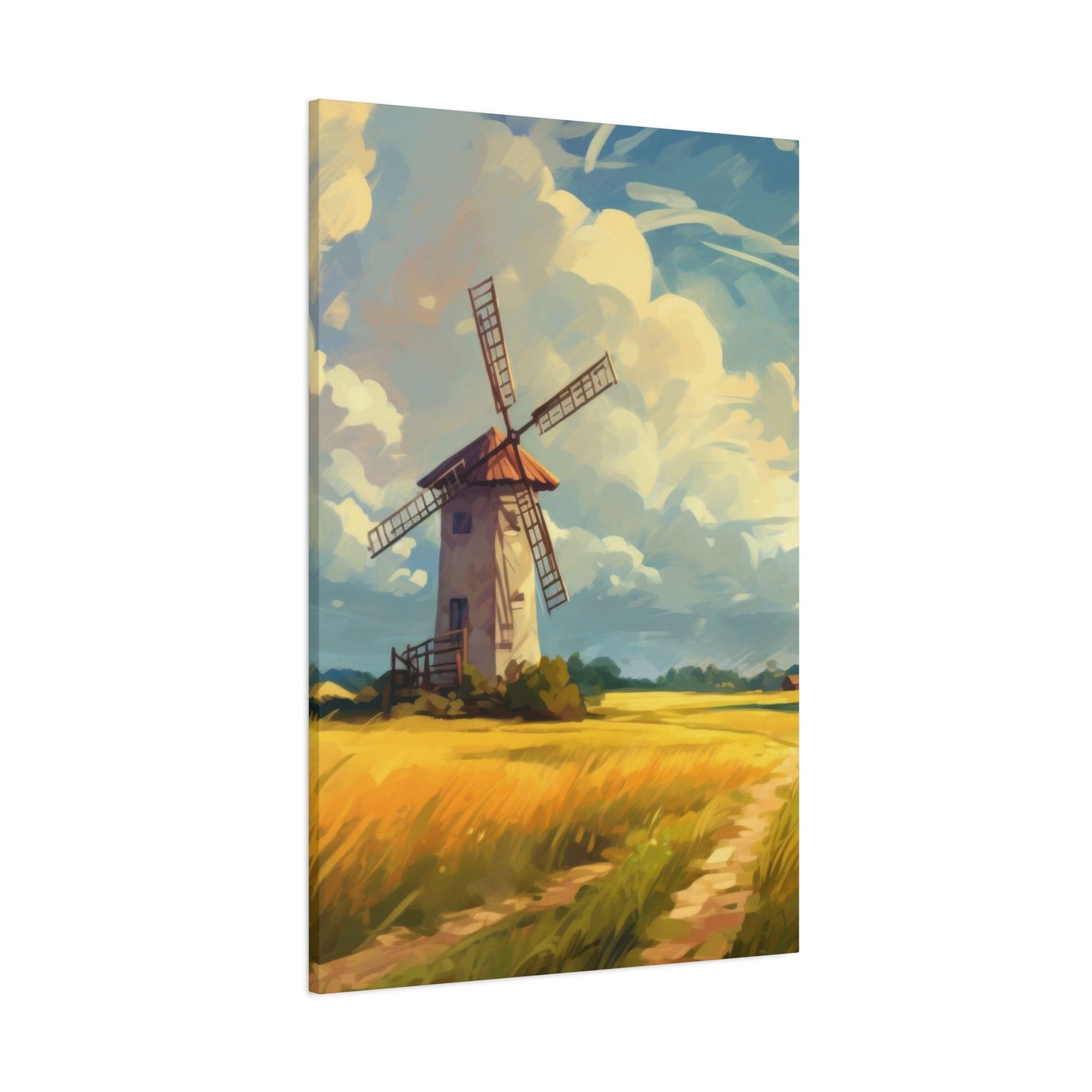 Windmill Countryside Wall Art & Canvas Prints