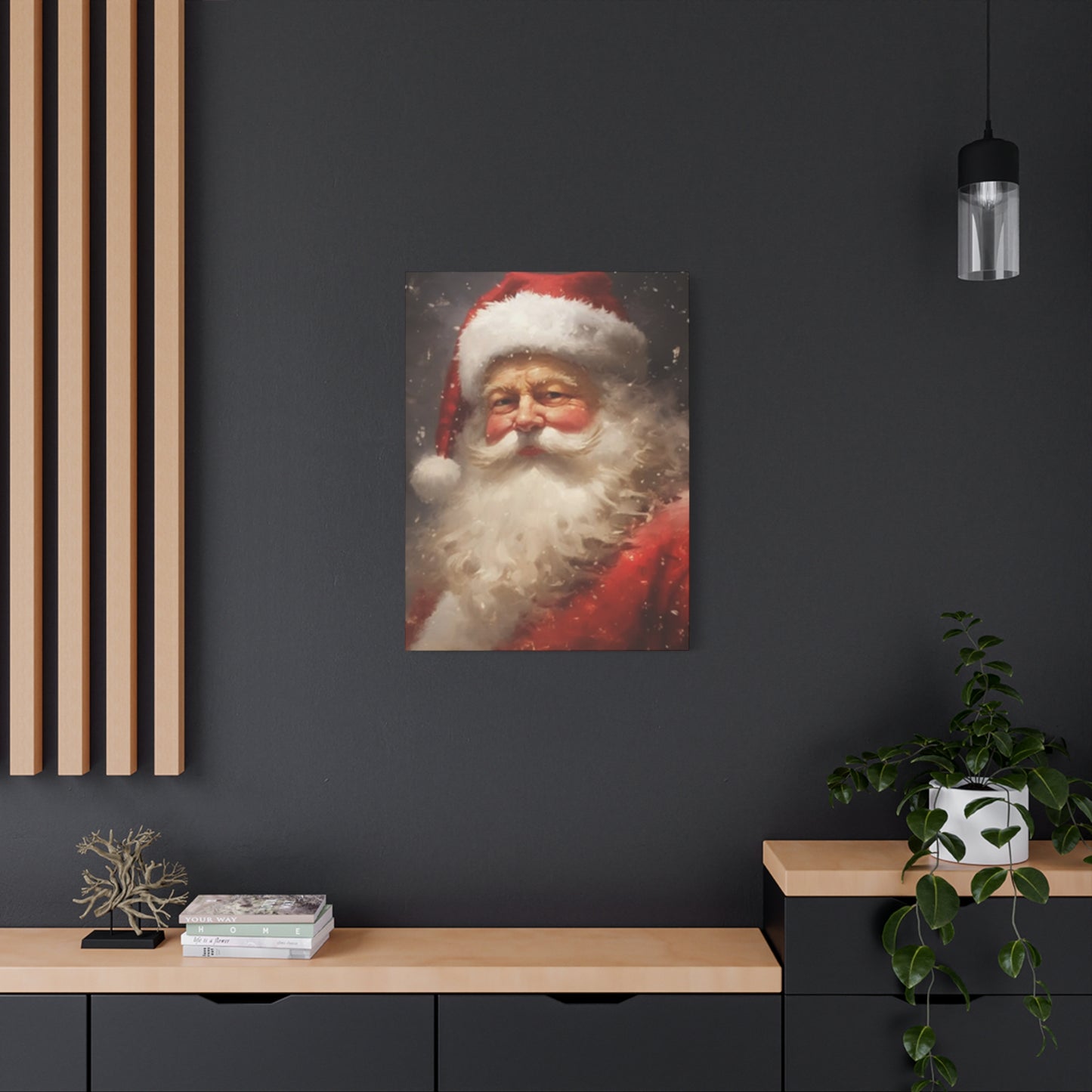 Santa Claus Portrait Wall Art & Canvas Prints