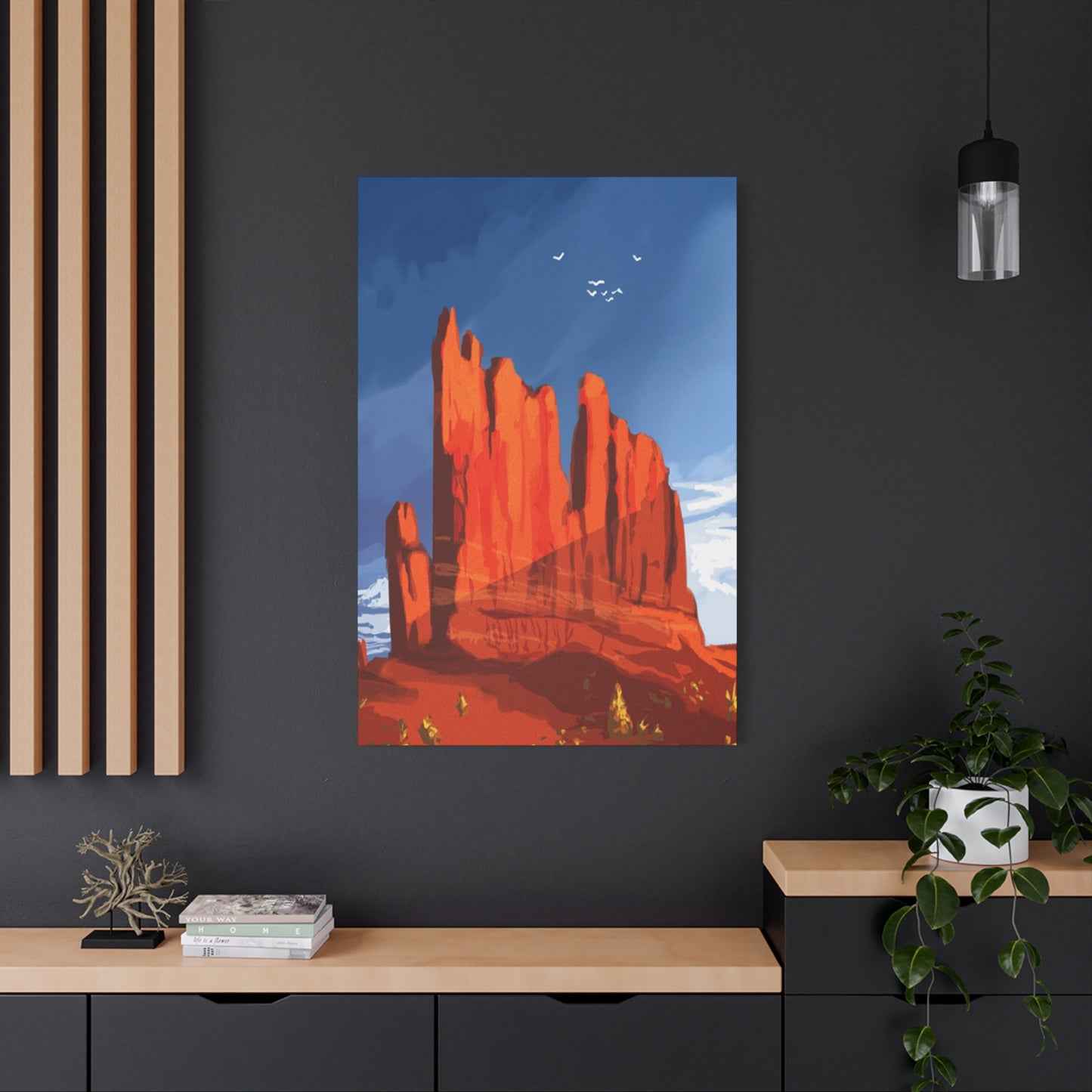 Abstract Arizona Canyon Mountain Wall Art & Canvas Prints
