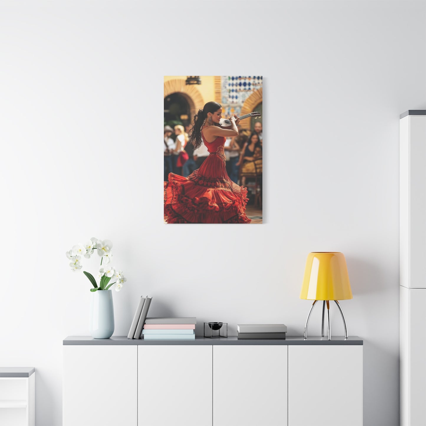 Spain Traditional Dance Wear Wall Art & Canvas Prints