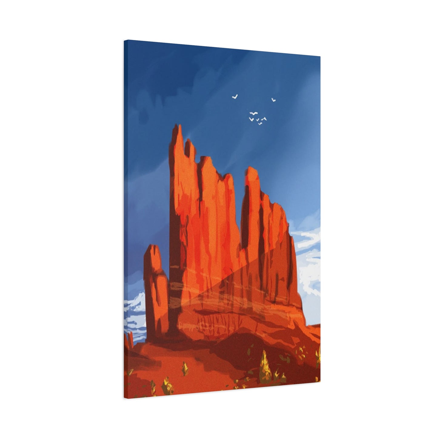 Abstract Arizona Canyon Mountain Wall Art & Canvas Prints