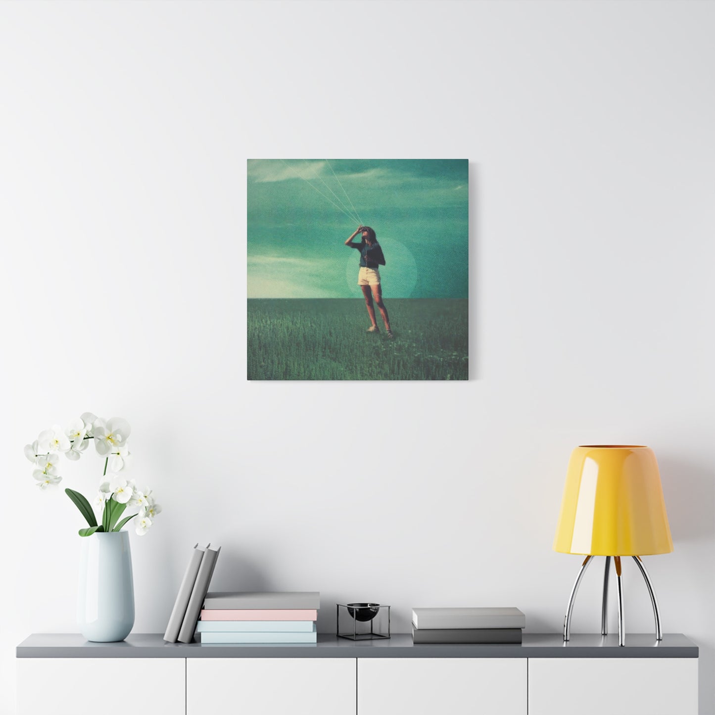 Frank Moth Green Grassland Wall Art & Canvas Prints