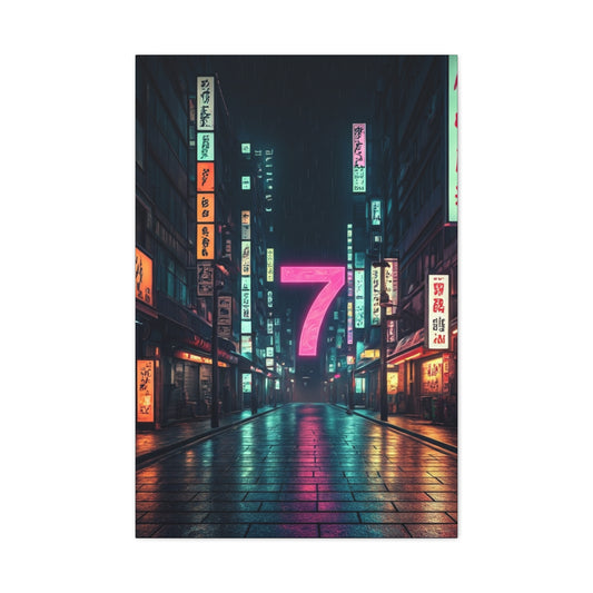 Neon City Seven Wall Art & Canvas Prints