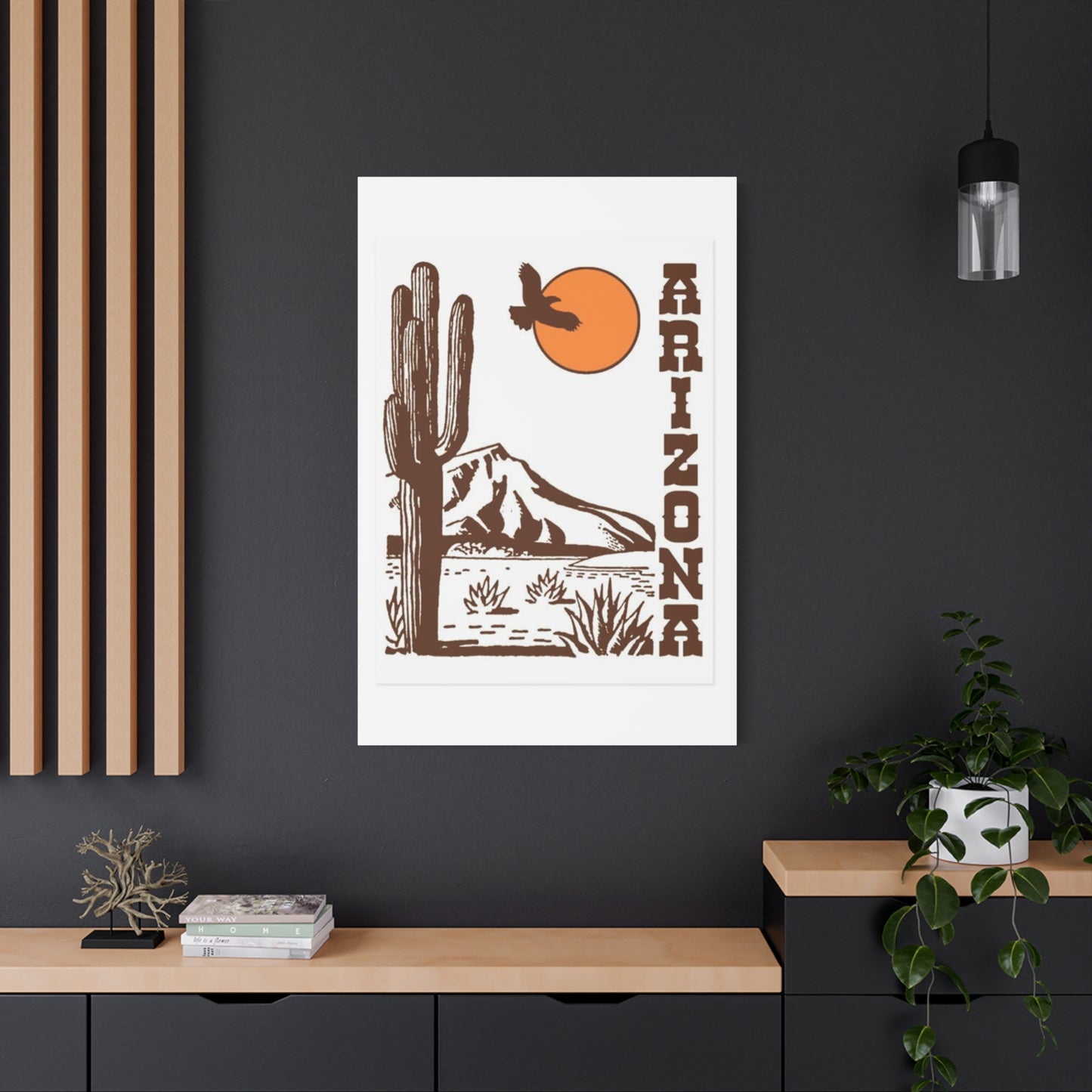 Abstract Arizona Cactus Desert Wall Art & Canvas Prints