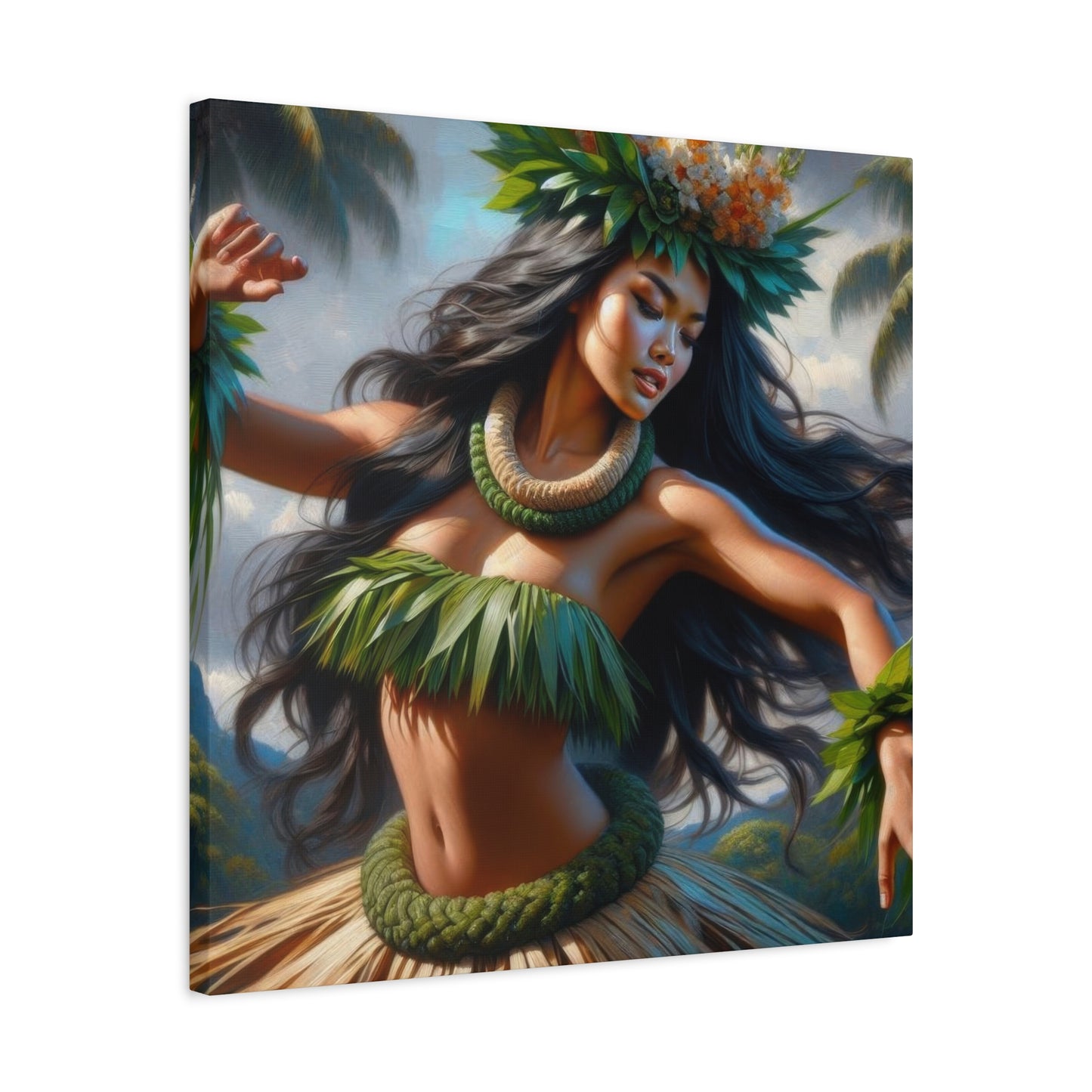 Laka Hawaiian Goddess Wall Art & Canvas Prints