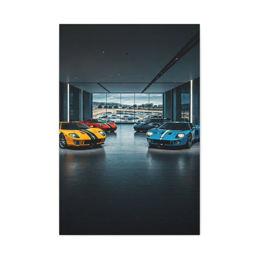 Ford GT Heritage Showcase Wall Art & Canvas Prints