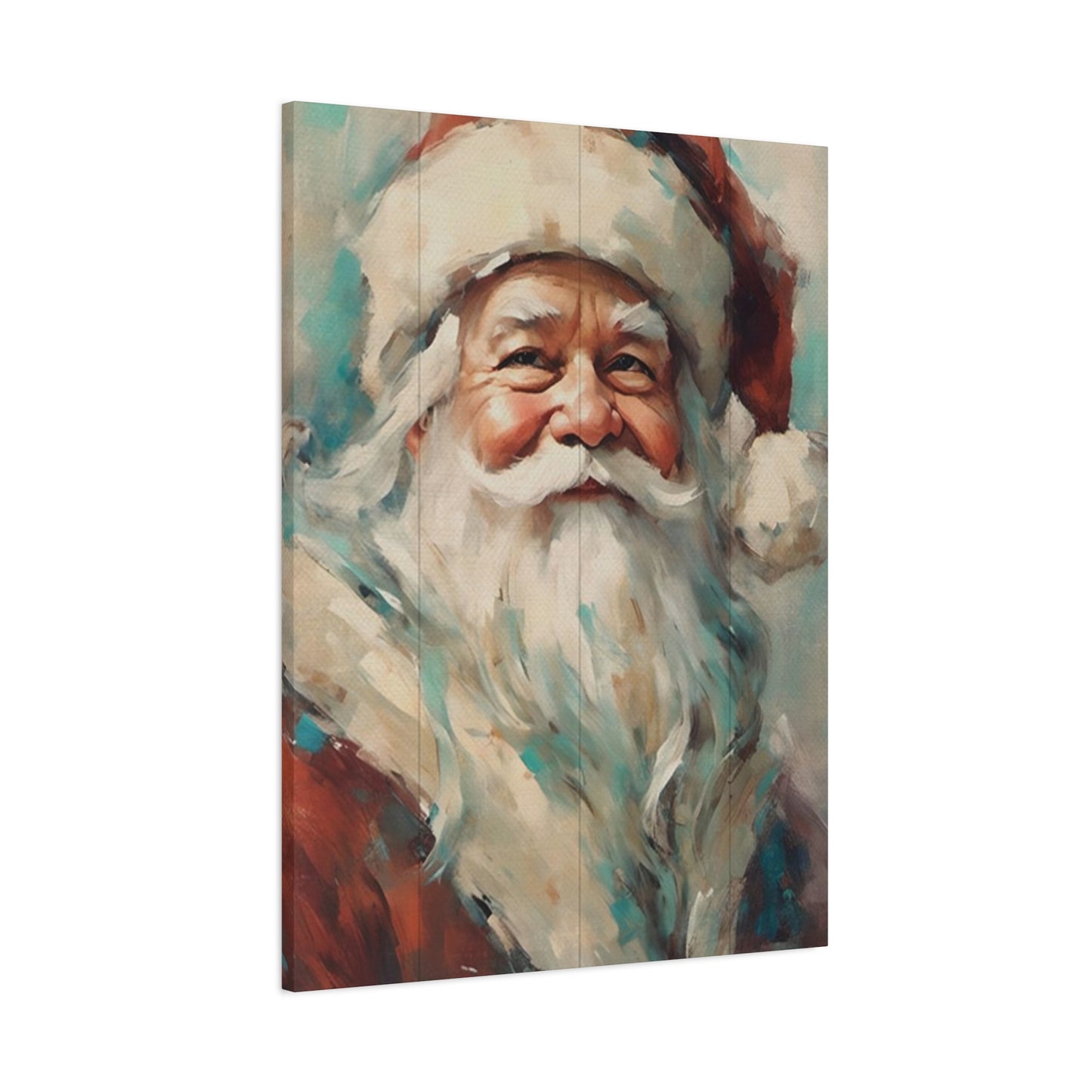 Santa Claus Painting Wall Art & Canvas Prints