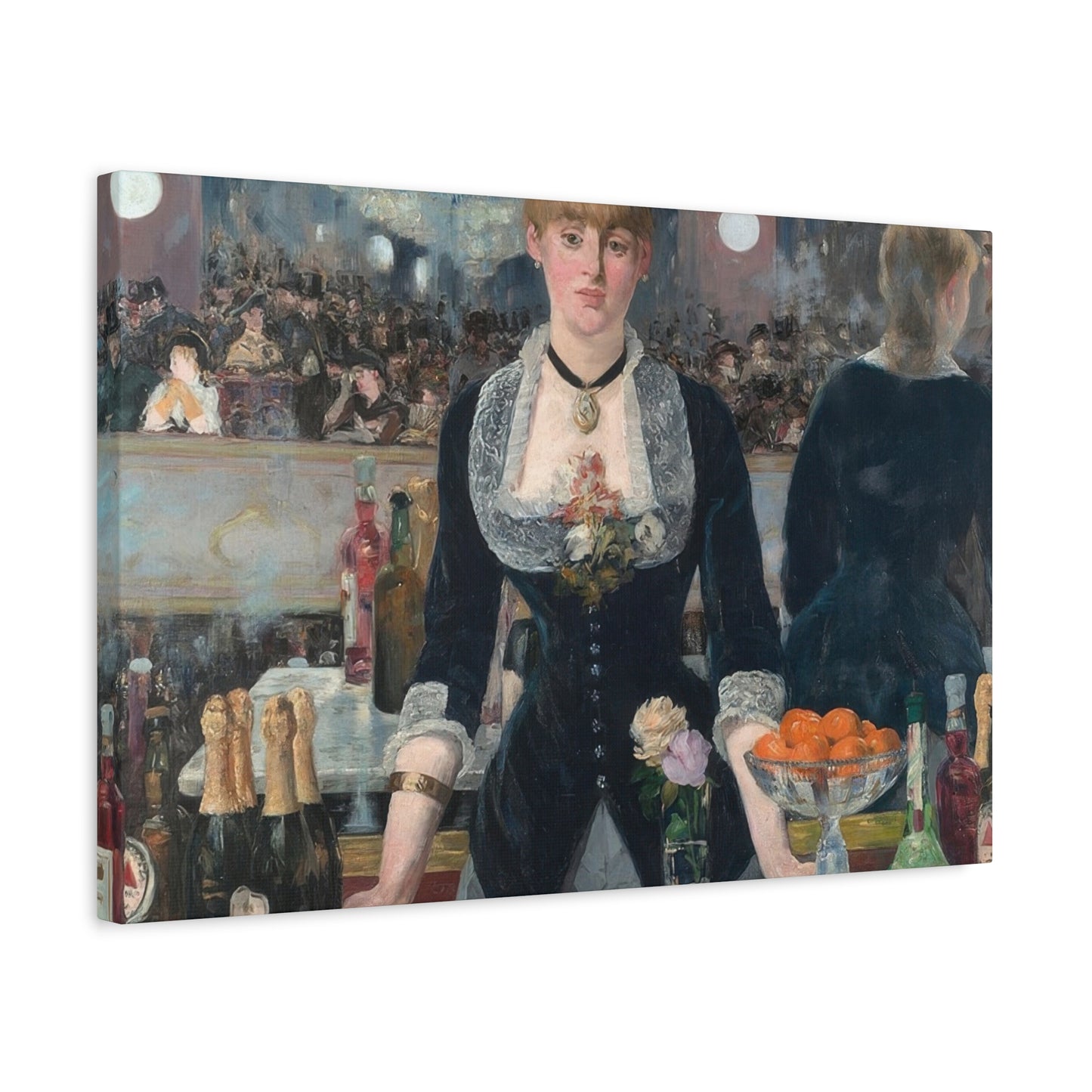 A Bar At The Folies Bergere Edouard Manet Impression Wall Art & Canvas Prints