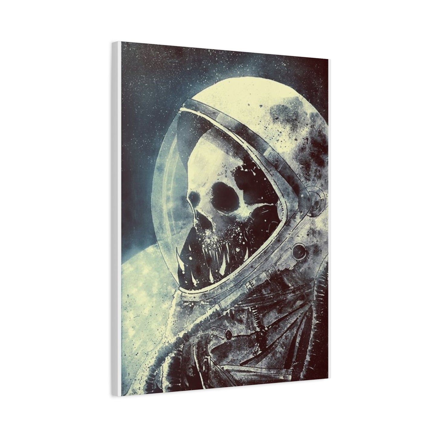 Astronaut Skull Wall Art & Canvas Prints