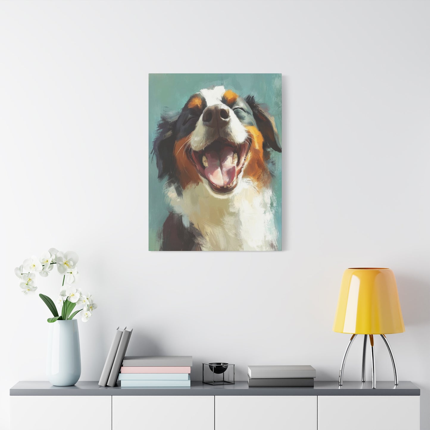 Happy Dog 2 Wall Art & Canvas Prints