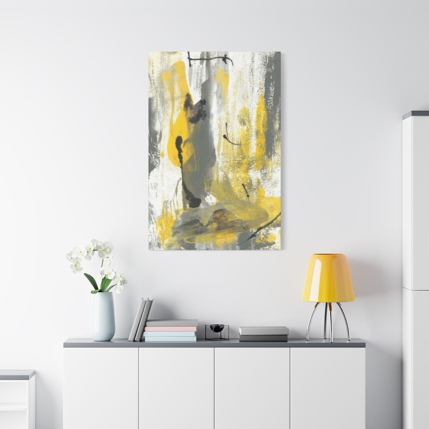 Joyce Combs Grey Movement Wall Art & Canvas Prints