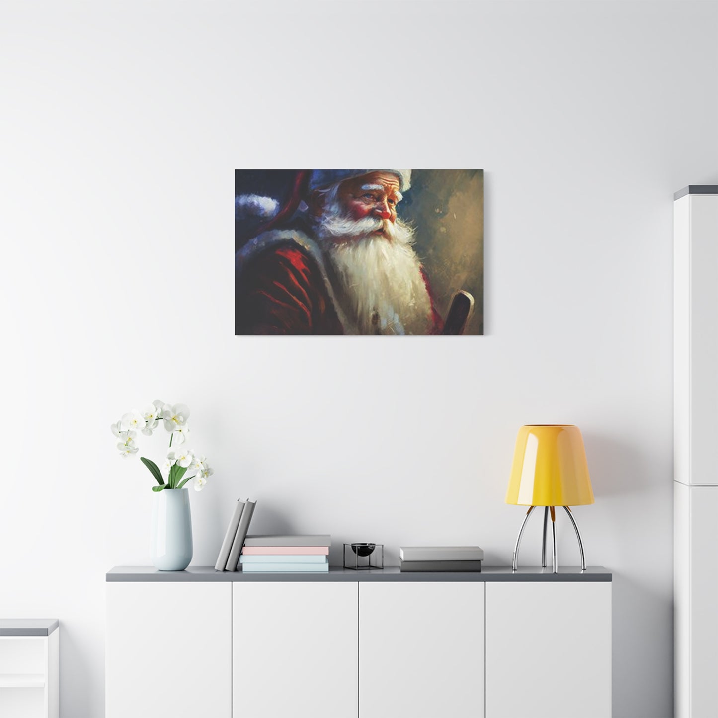 Santa Claus Candid Wall Art & Canvas Prints