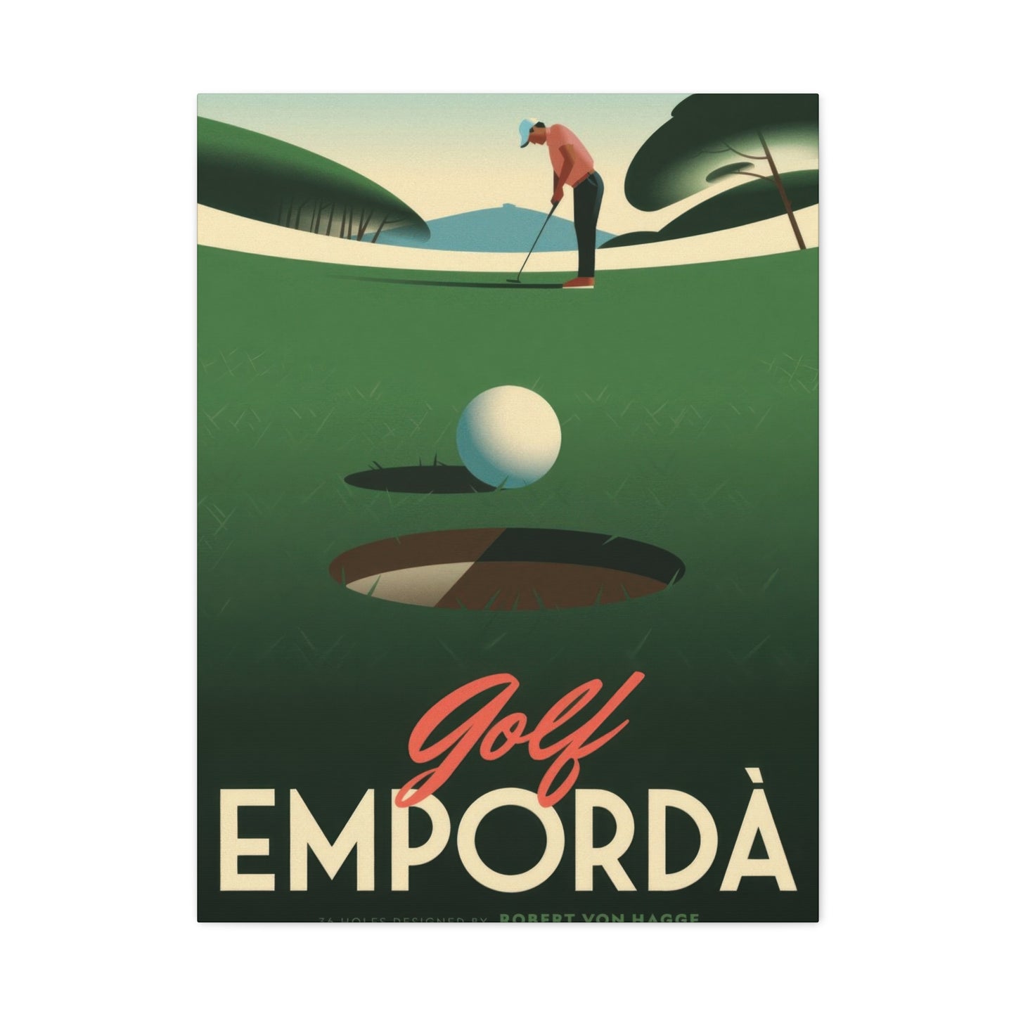 Golf Emporda Wall Art & Canvas Prints