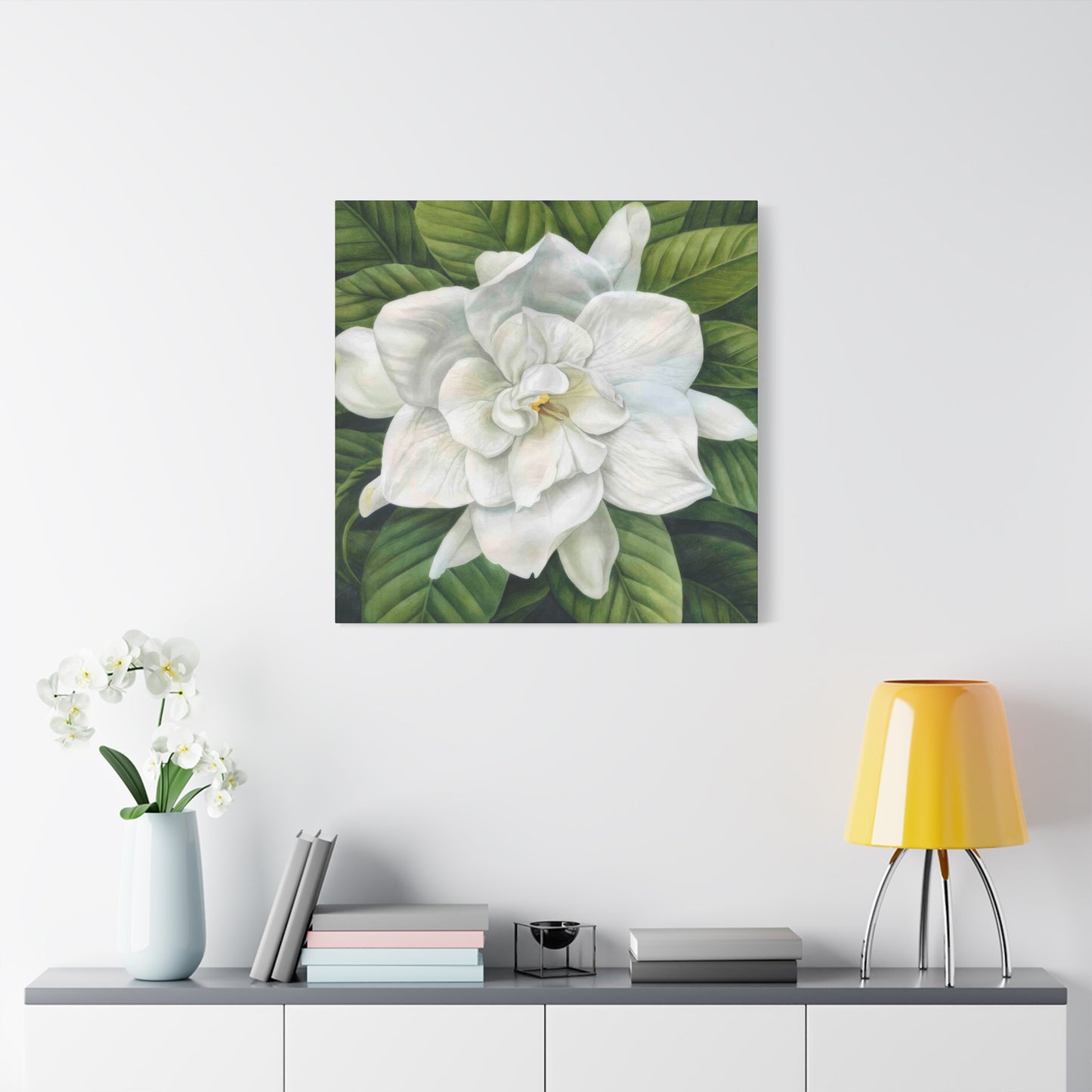 Grace Popp White Flower Head Wall Art & Canvas Prints