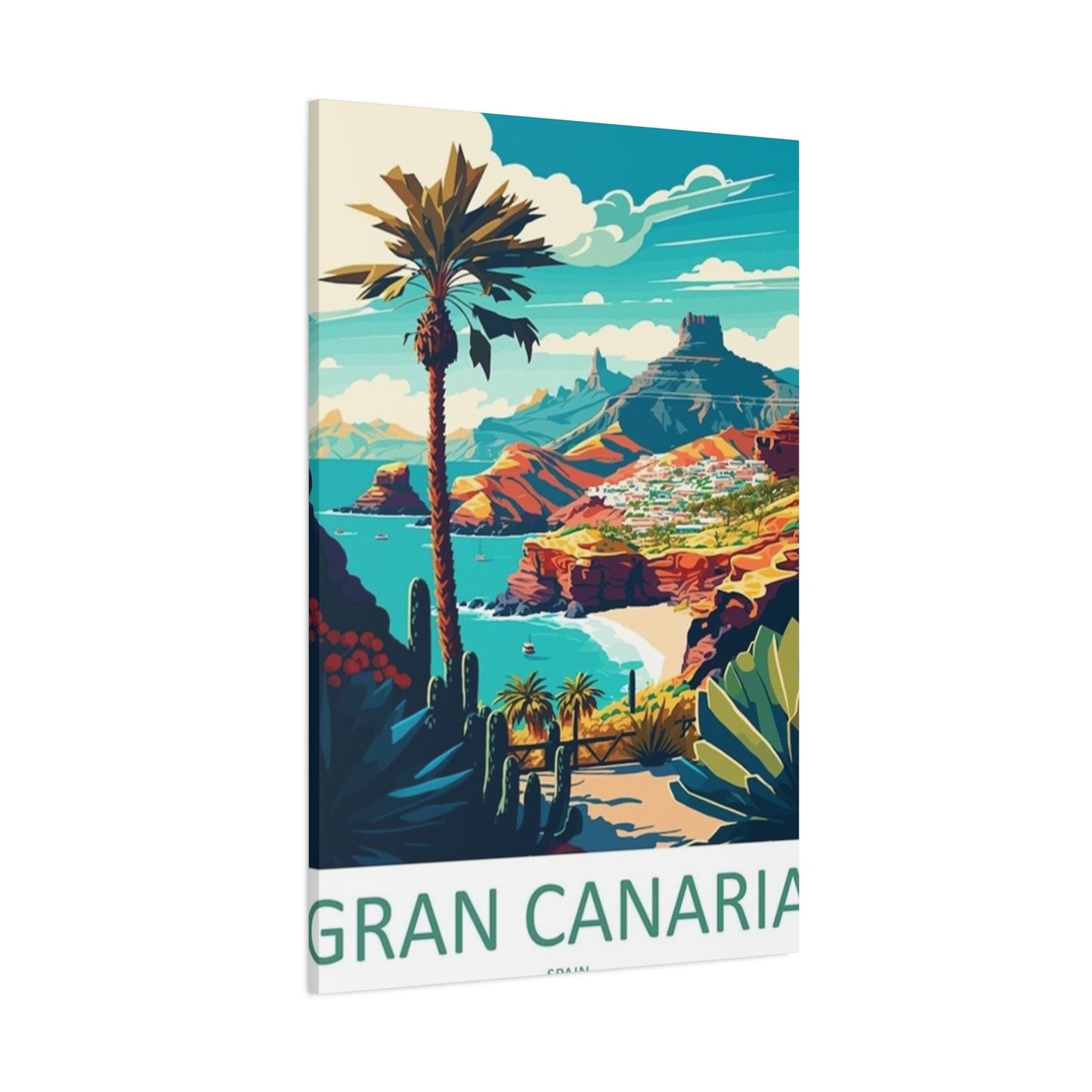 Gran Canaria Spain Poster Wall Art & Canvas Prints