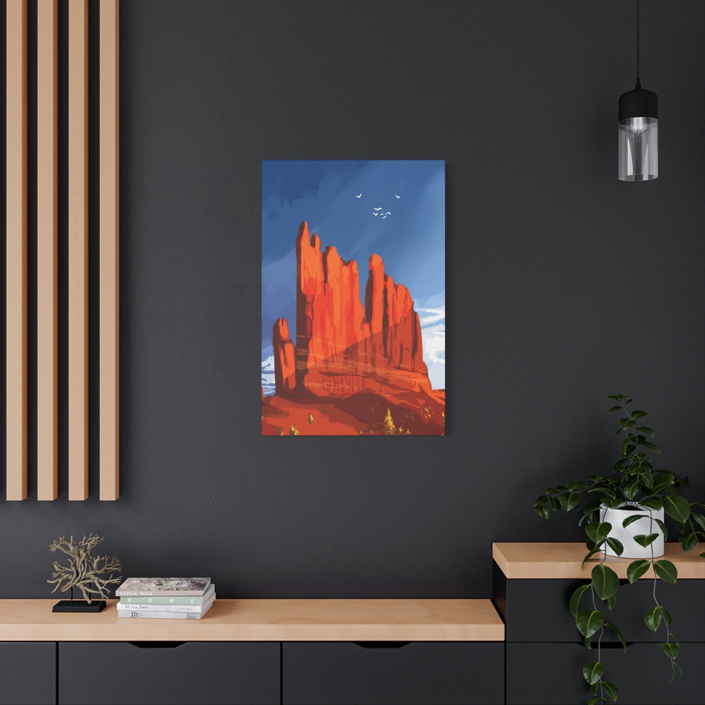 Abstract Arizona Canyon Mountain Wall Art & Canvas Prints