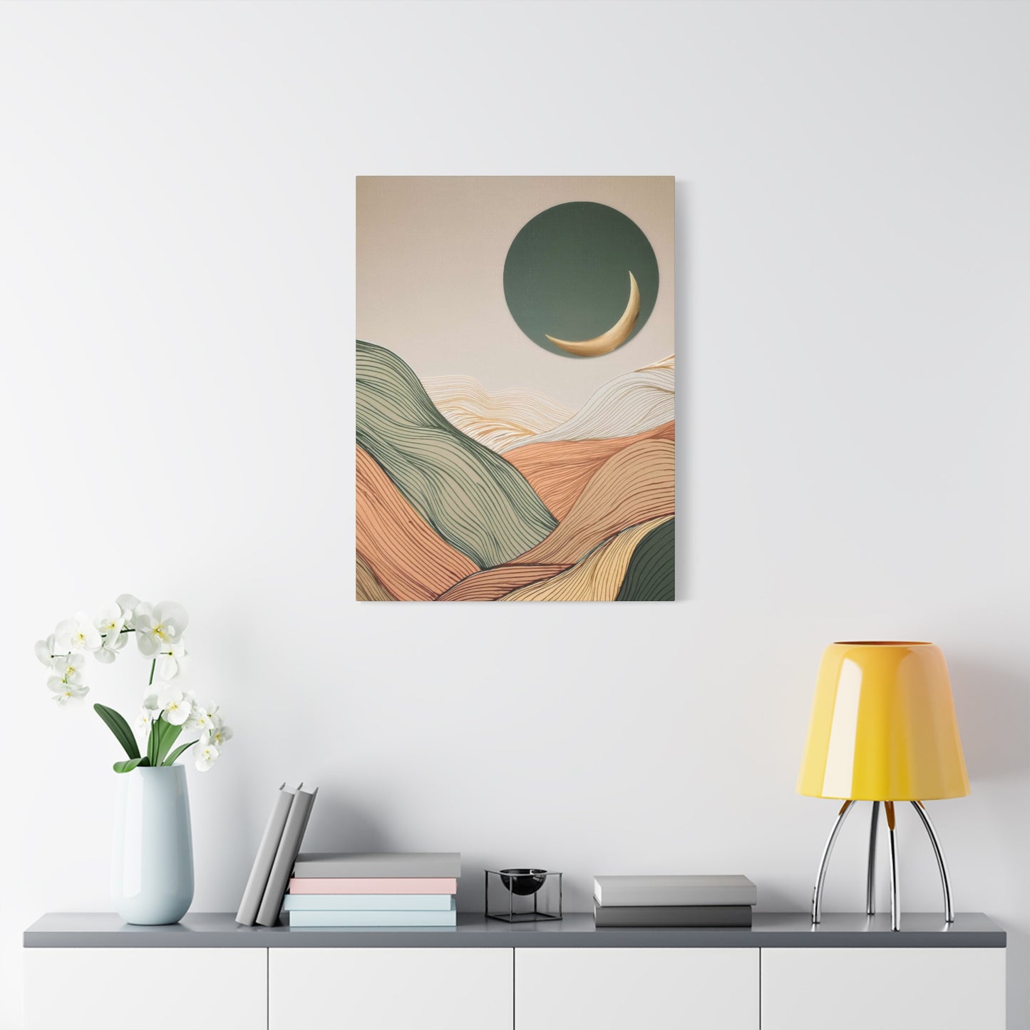Abstract Landscape Earth Tones Wall Art & Canvas Prints