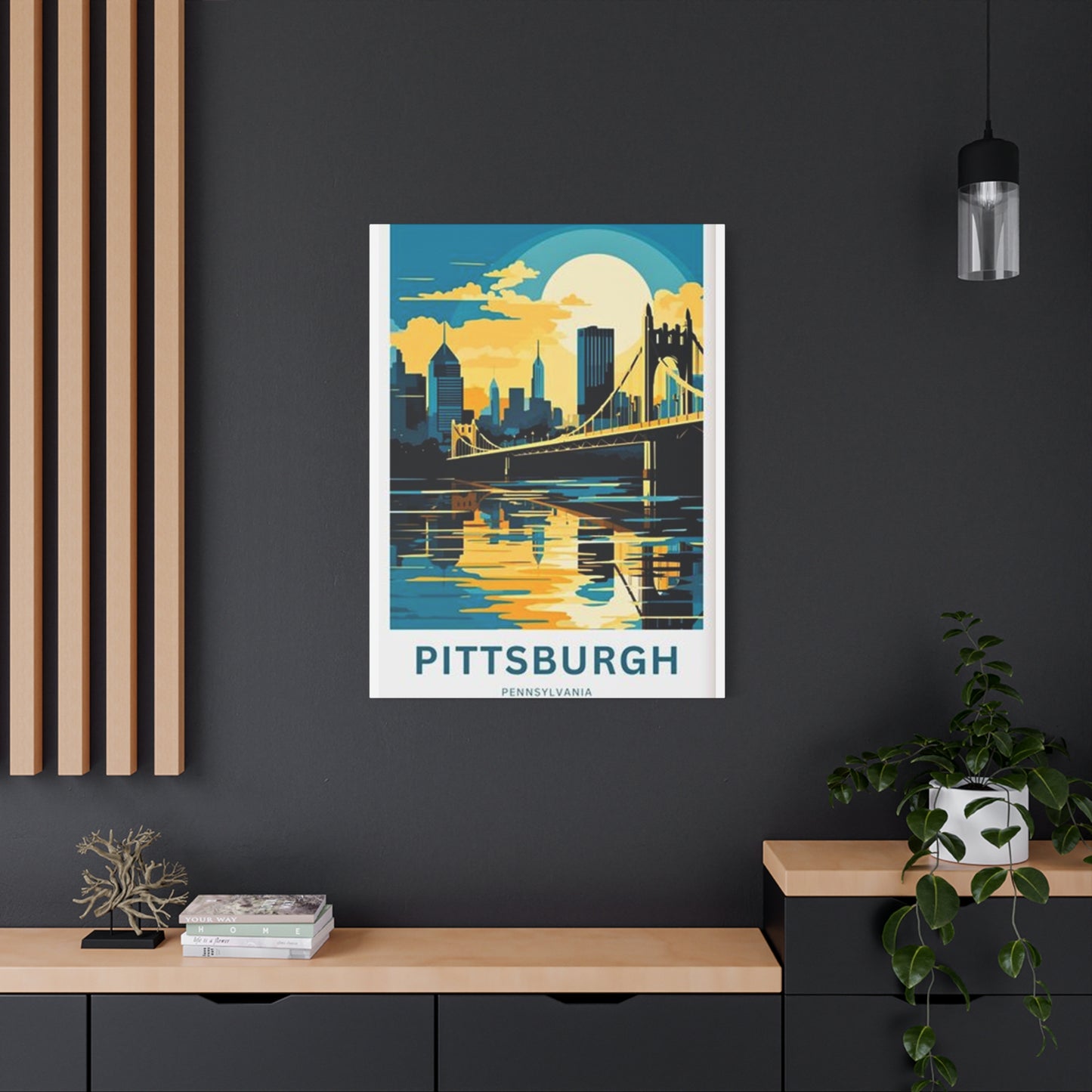 Pittsburgh Poster Wall Art & Canvas Prints