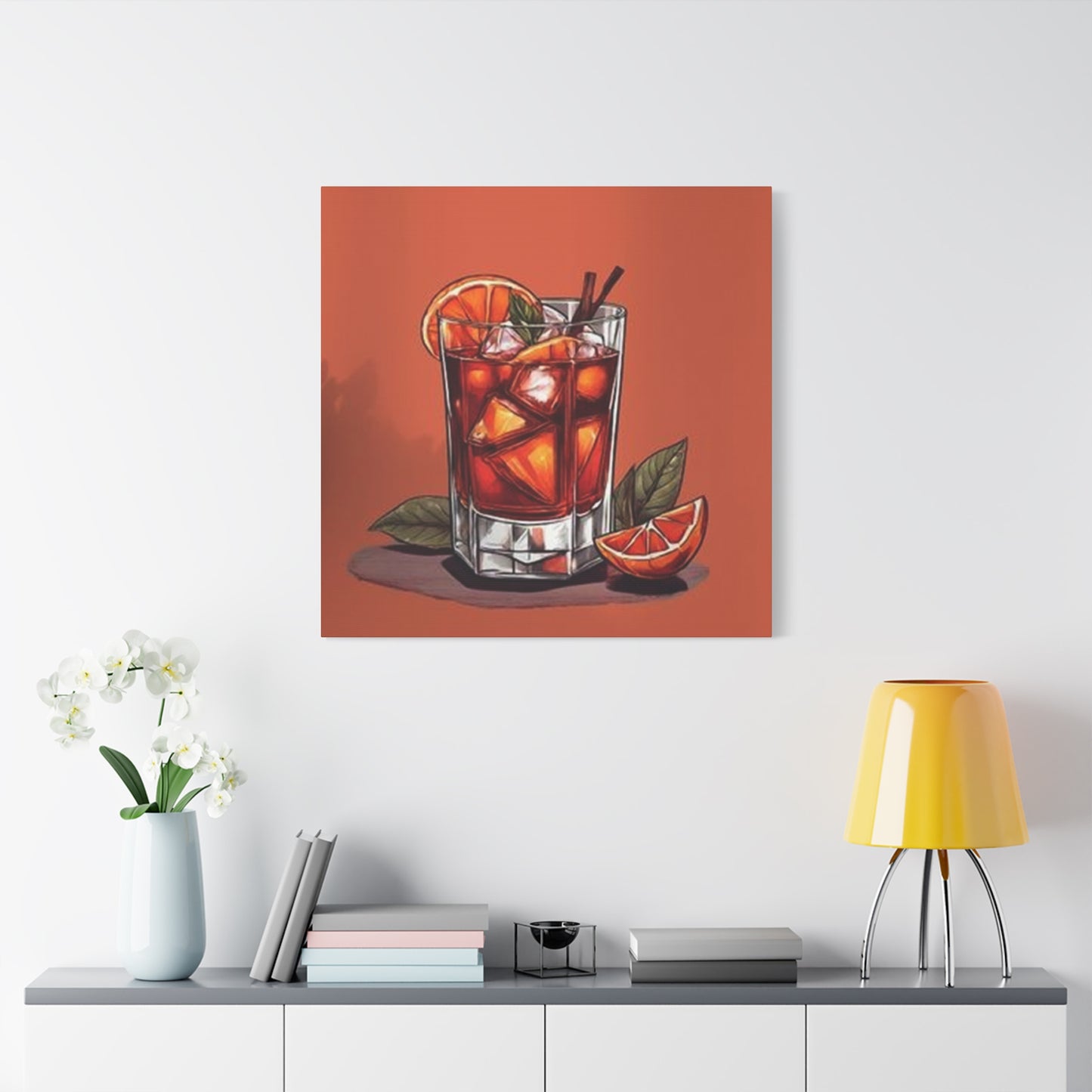 Alcoholic Drink And Lime Wall Art & Canvas Prints