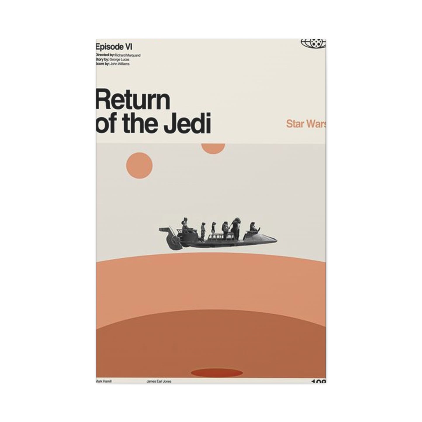 Copy of Return Of The Jedi Wall Art & Canvas Prints