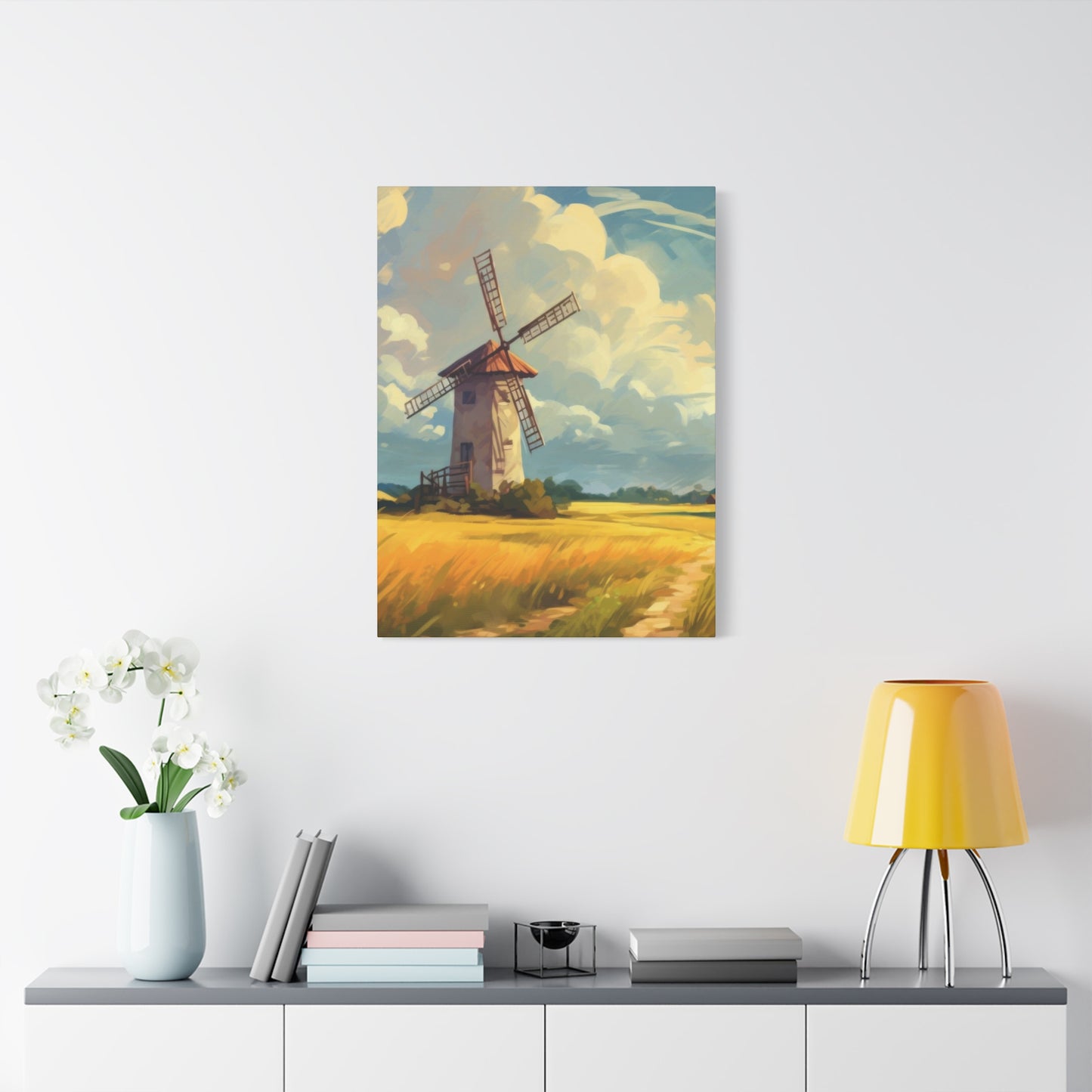 Windmill Countryside Wall Art & Canvas Prints