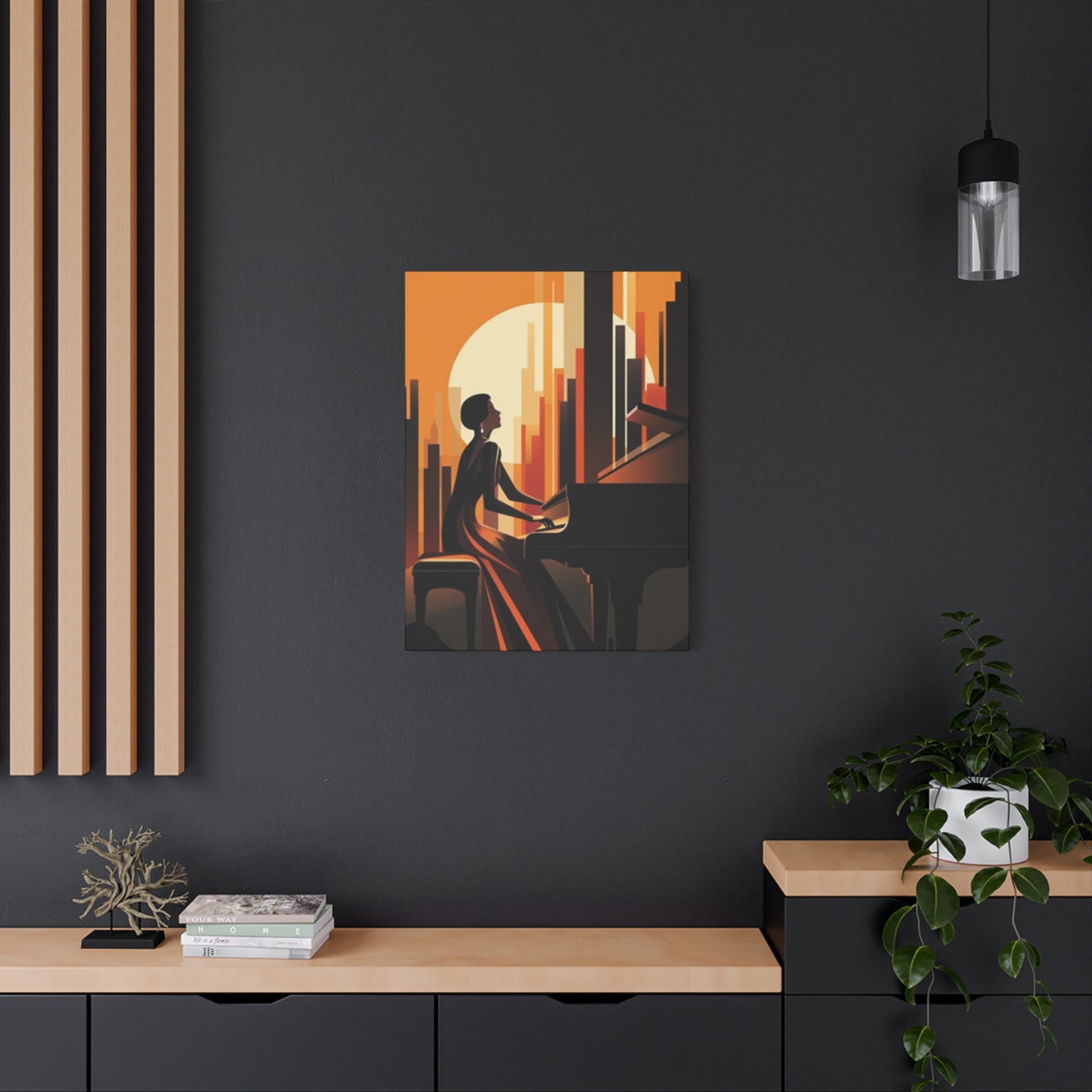 Women Playing Piano Wall Art & Canvas Prints