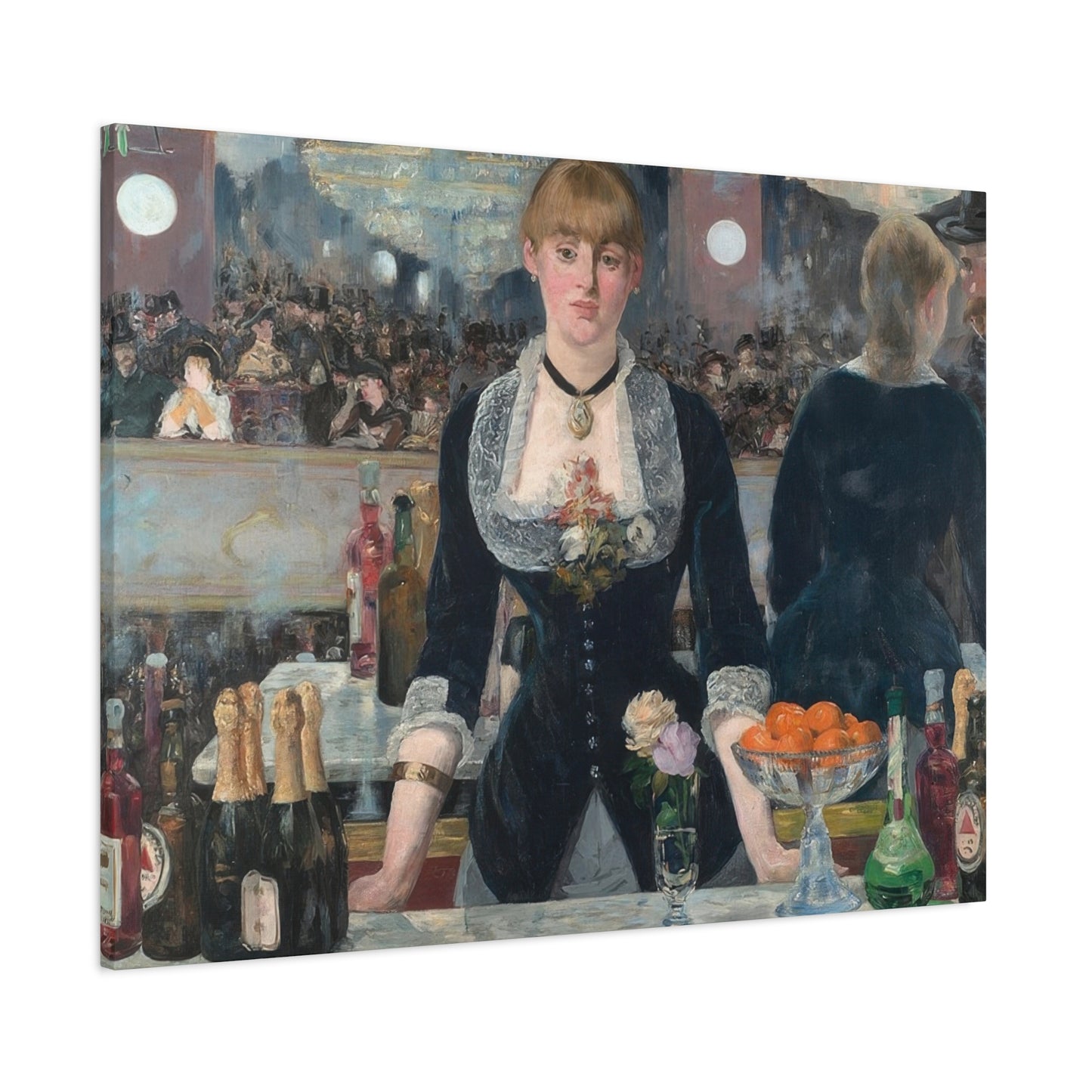 A Bar At The Folies Bergere Edouard Manet Impression Wall Art & Canvas Prints