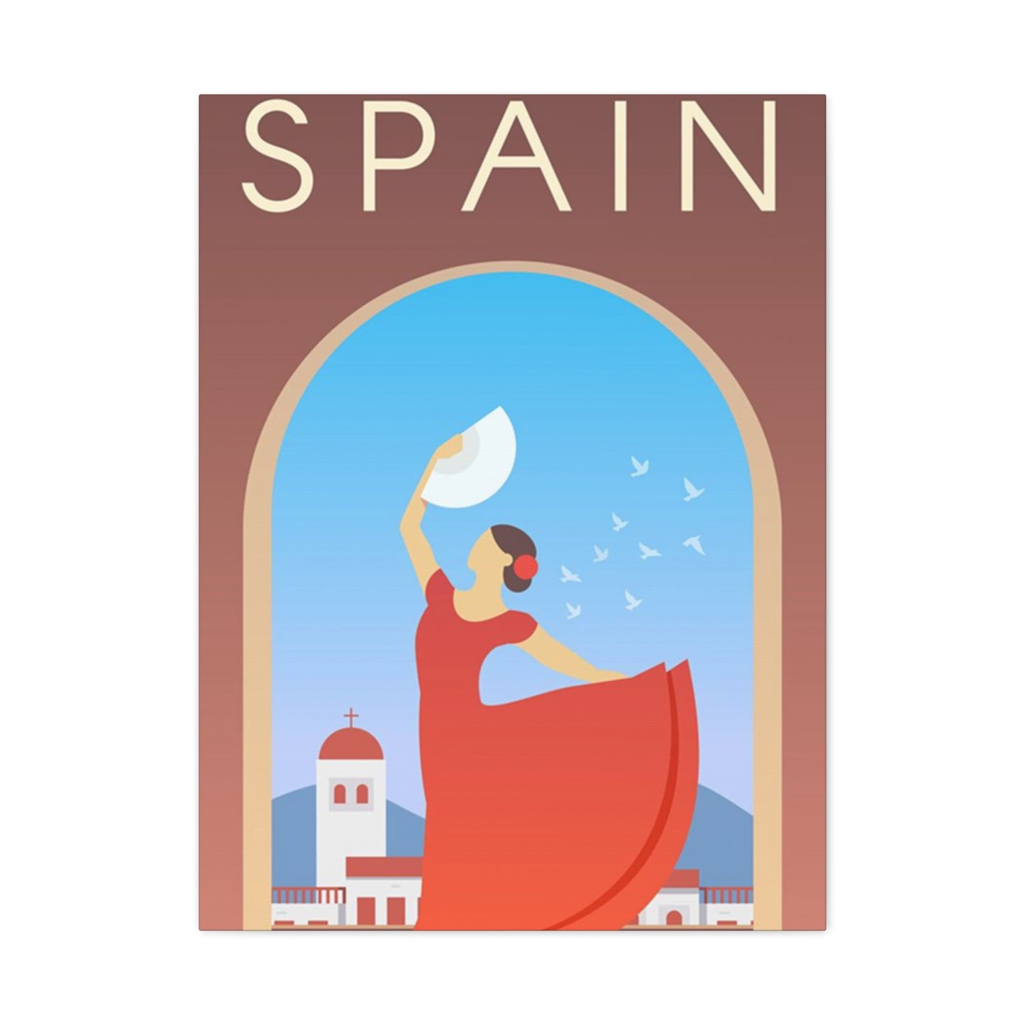 Abstract Spain Traditional Wall Art & Canvas Prints