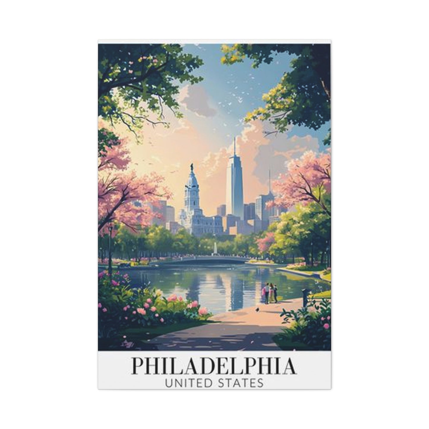 Lake In Philadelphia Wall Art & Canvas Prints