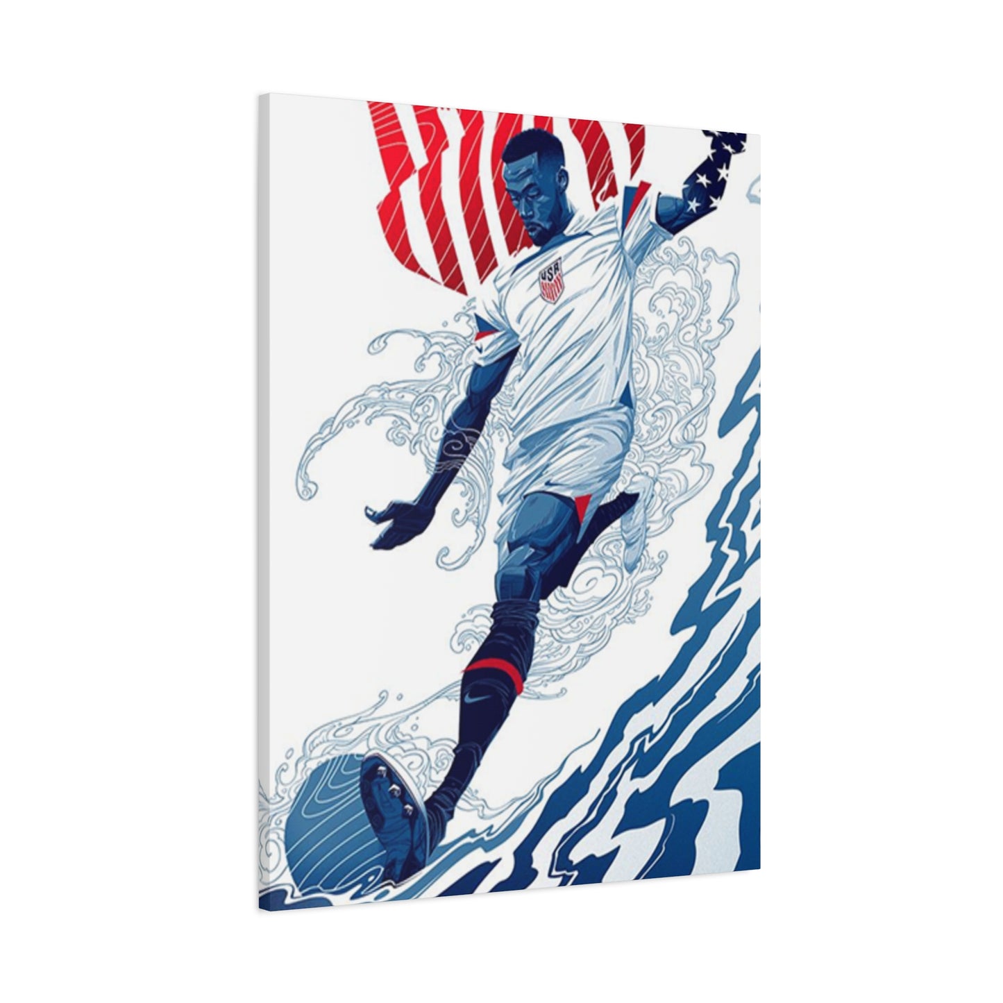 American Soccer Player Wall Art & Canvas Prints