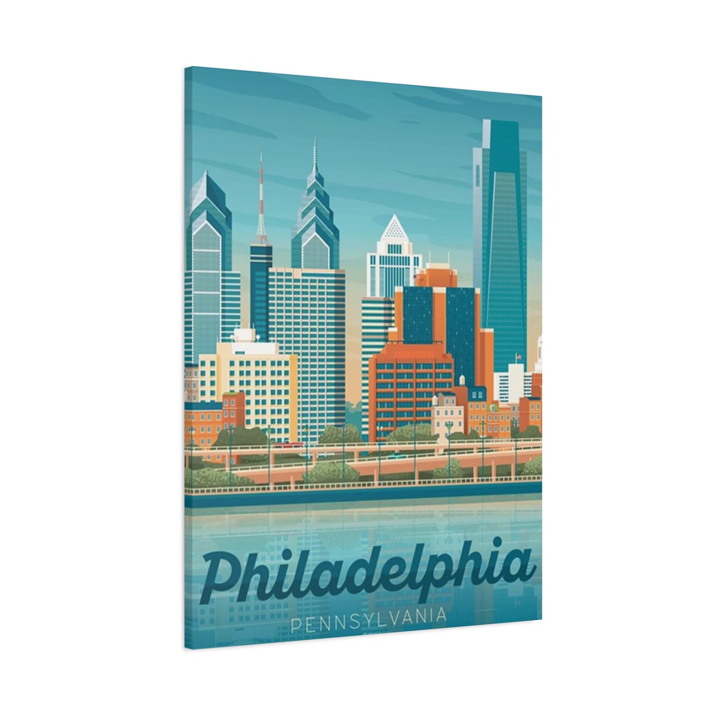 Philadelphia Lake Wall Art & Canvas Prints