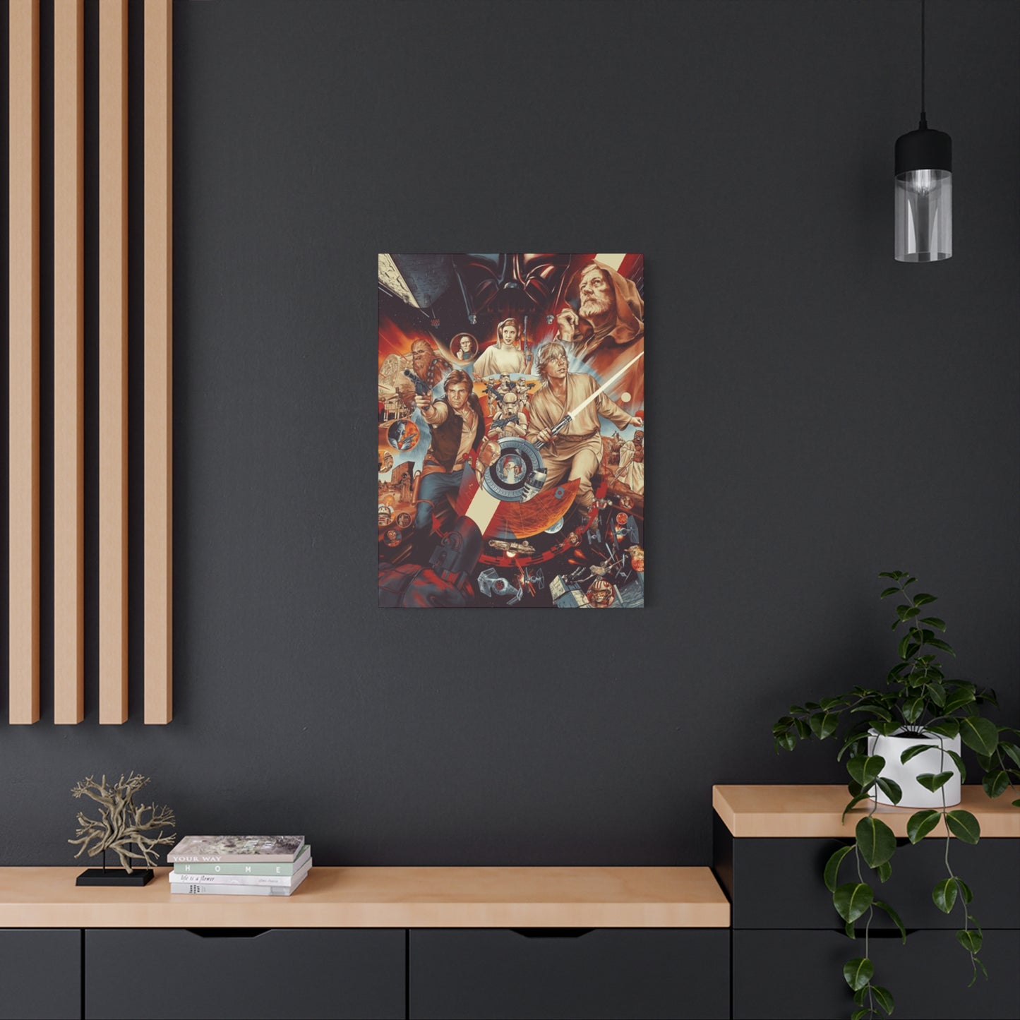 Star Wars Movie Poster Wall Art & Canvas Prints
