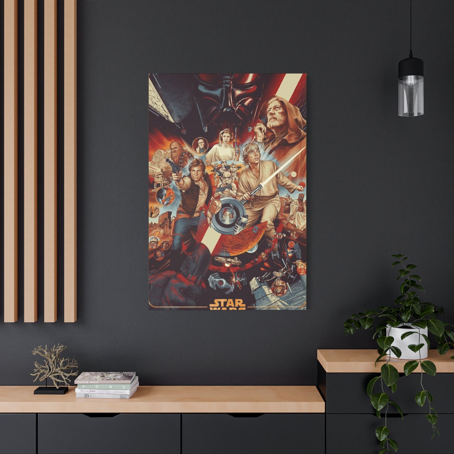 Star Wars Movie Poster Wall Art & Canvas Prints