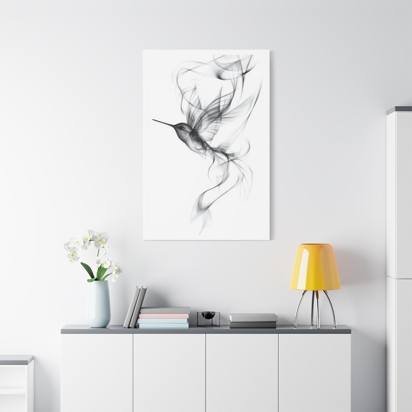 Bird Grey Wall Art & Canvas Prints
