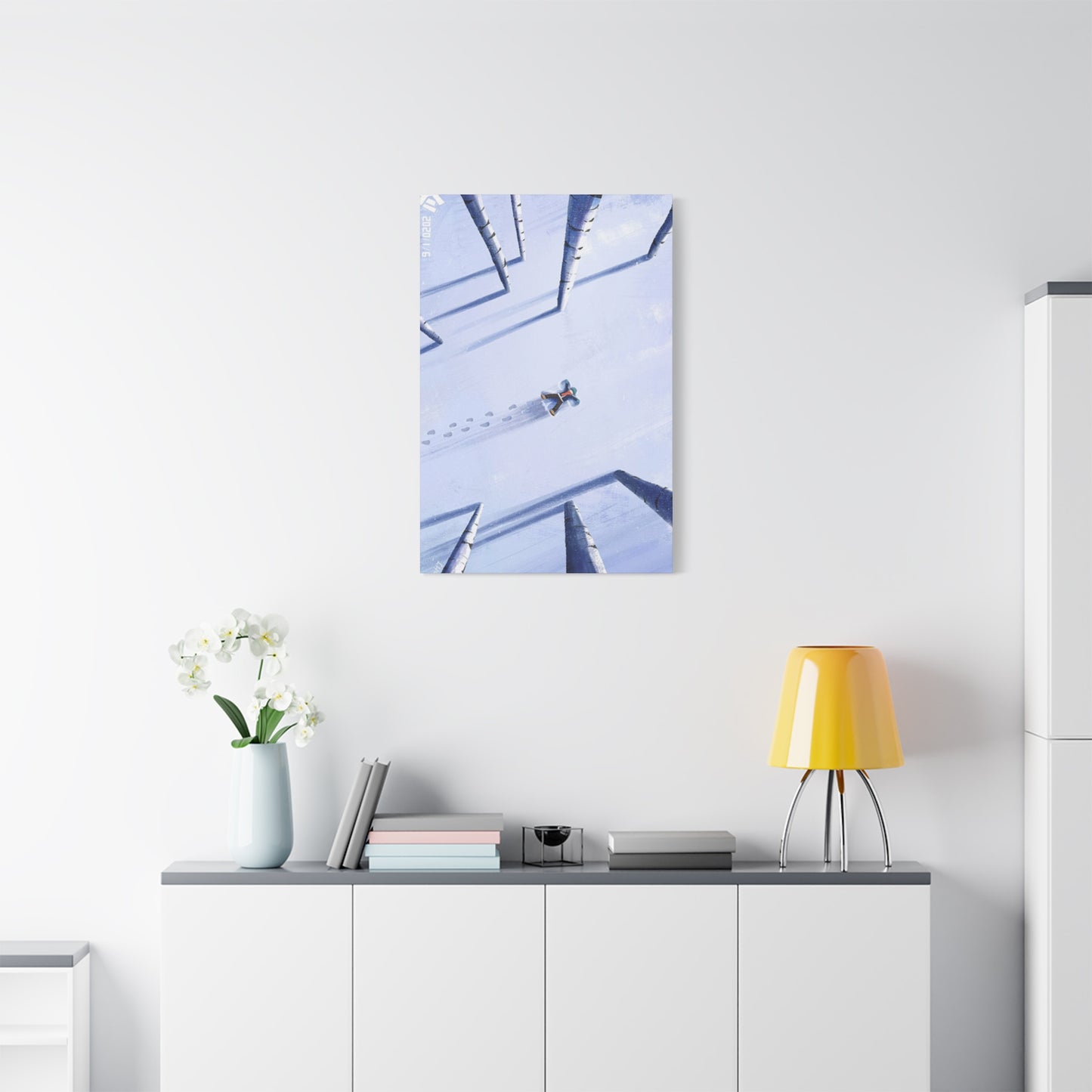 Relaxing After Skiing Wall Art & Canvas Prints