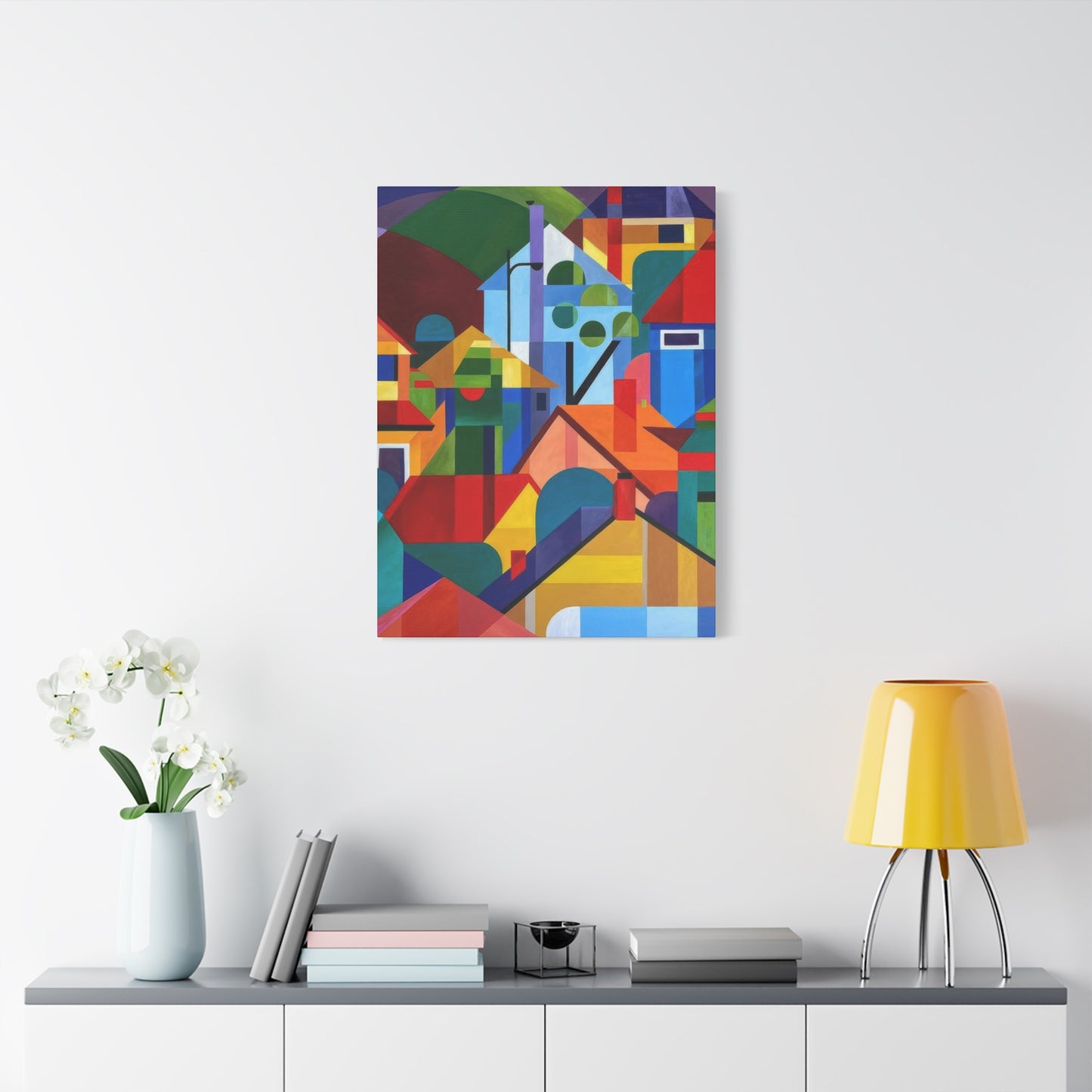 Cityscape Cubism Wall Art & Canvas Prints