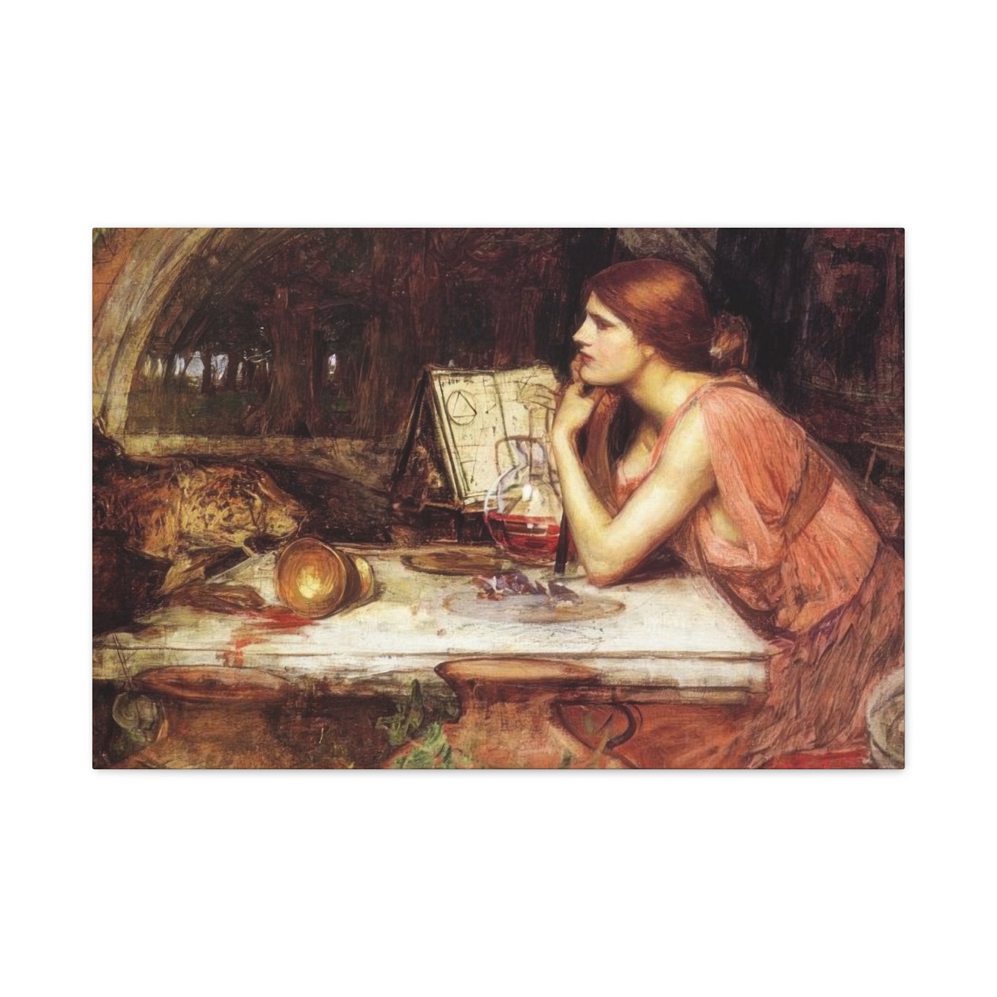 John William Sketch Of Circe Wall Art & Canvas Prints
