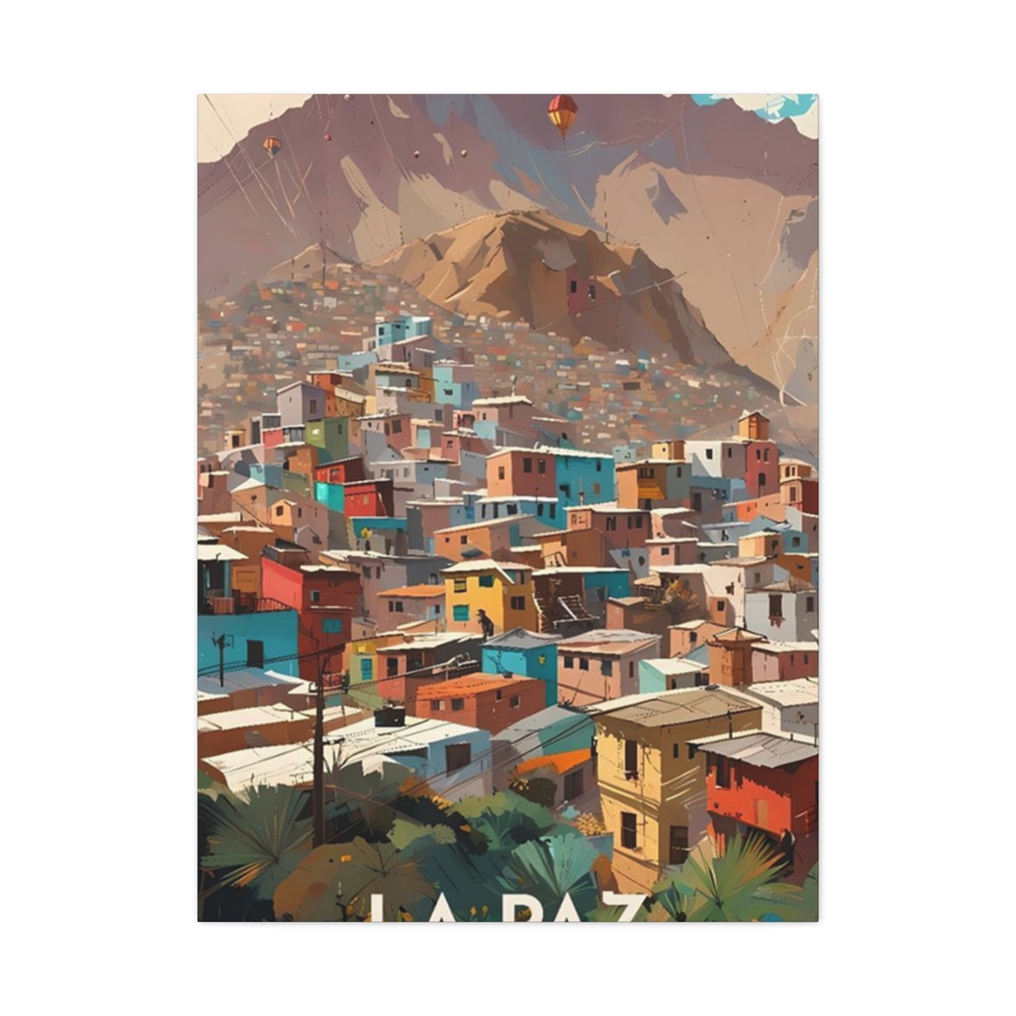 La Paz Bolivia Wall Art & Canvas Prints