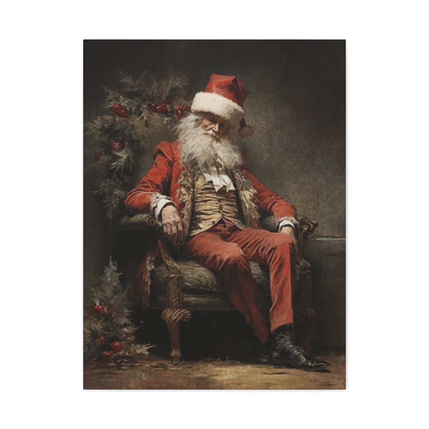 Santa Claus Portrait Wall Art & Canvas Prints