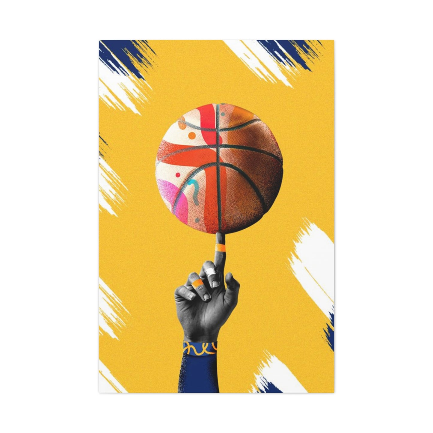 Basketball Graffiti Poster Wall Art & Canvas Prints