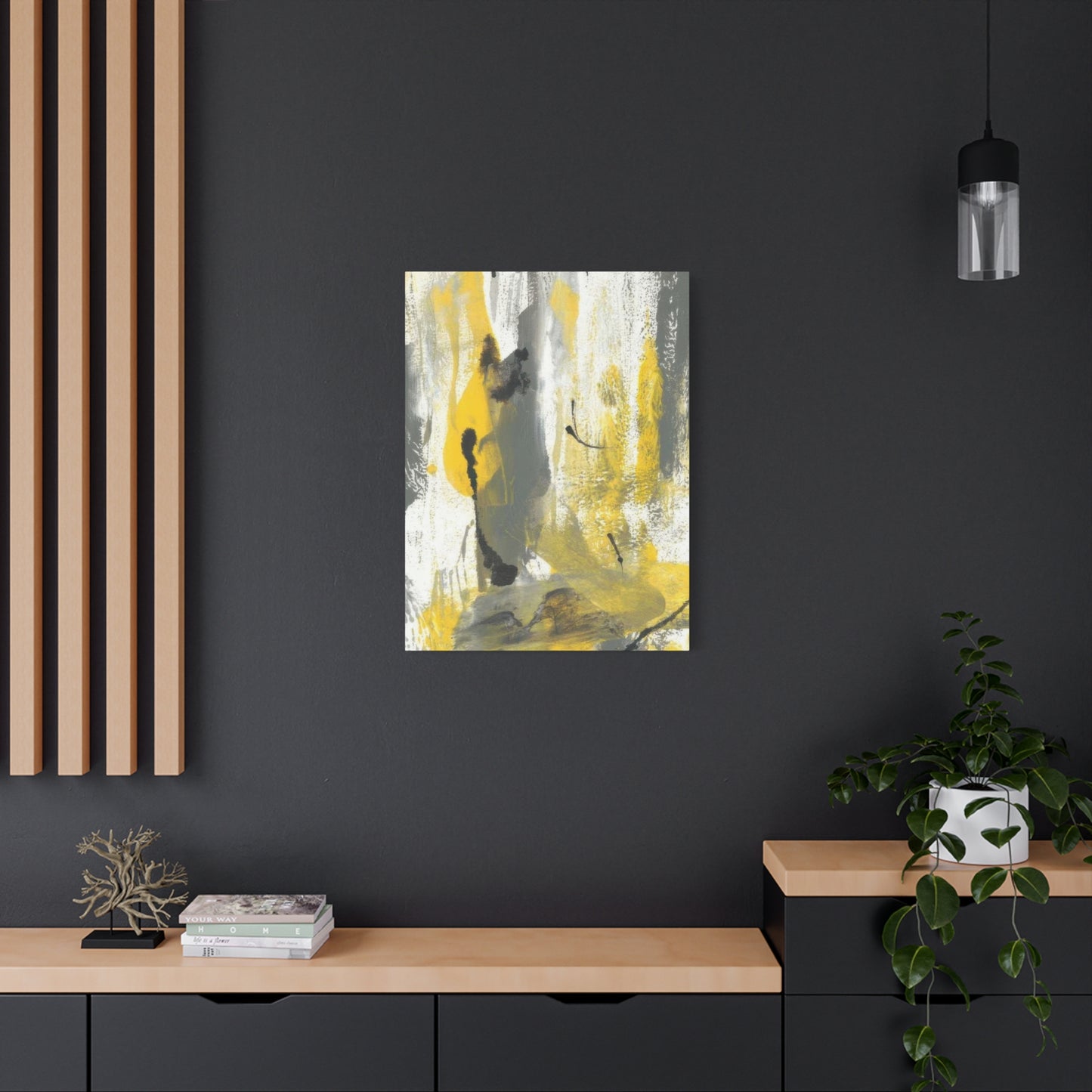 Joyce Combs Grey Movement Wall Art & Canvas Prints