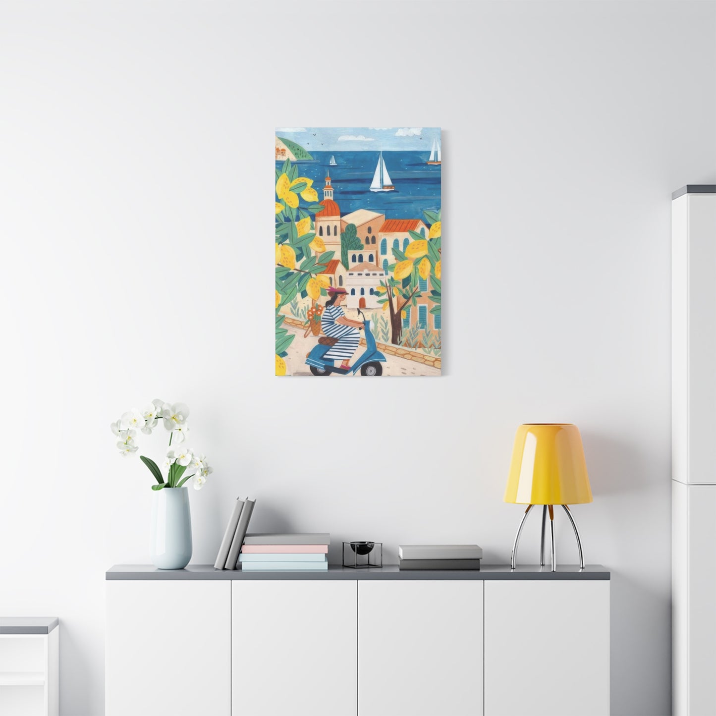 Amalfi Coast Travel Caroline Italy Wall Art & Canvas Prints