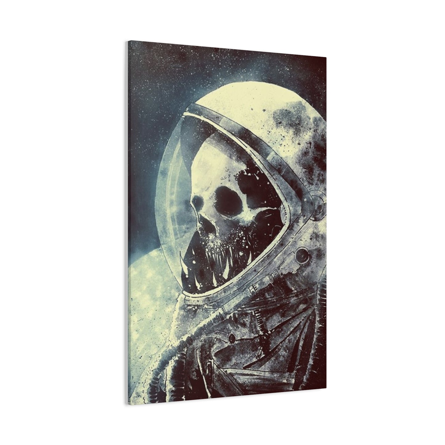 Astronaut Skull Wall Art & Canvas Prints